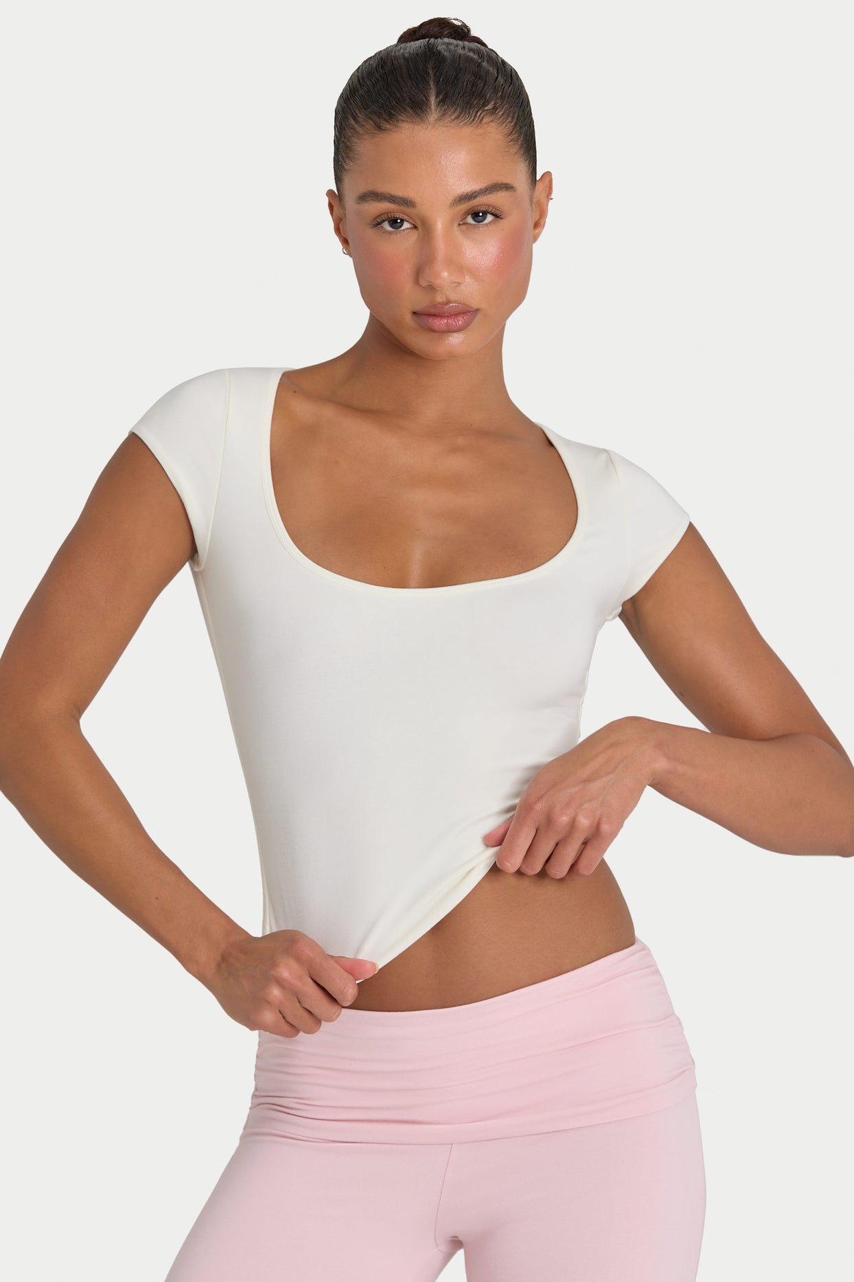 ButterCloud™ Crop Top in Coconut - 5