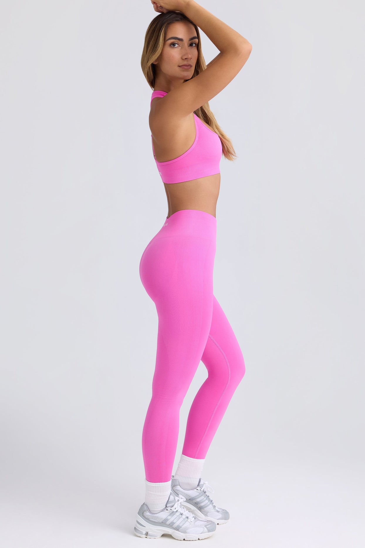 Petite Super Sculpt Seamless Leggings in Sugar Pink