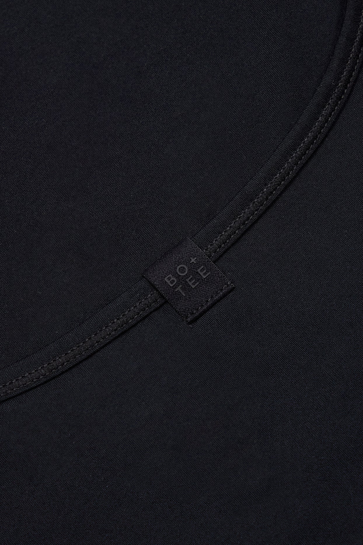 Cross-Back Tank Top in Black - 5