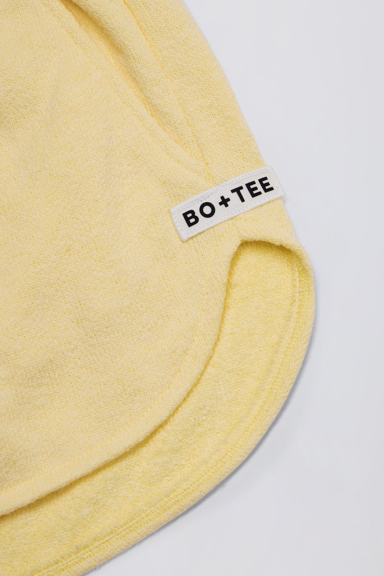 Button-Detail Mid-Rise Shorts in Lemon - 6