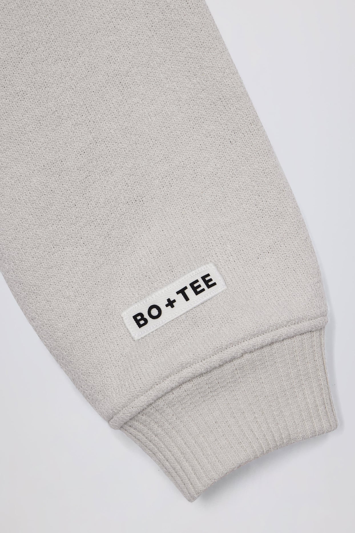 Lightweight Knit V-Neck Oversized Jumper in Light Grey - 6