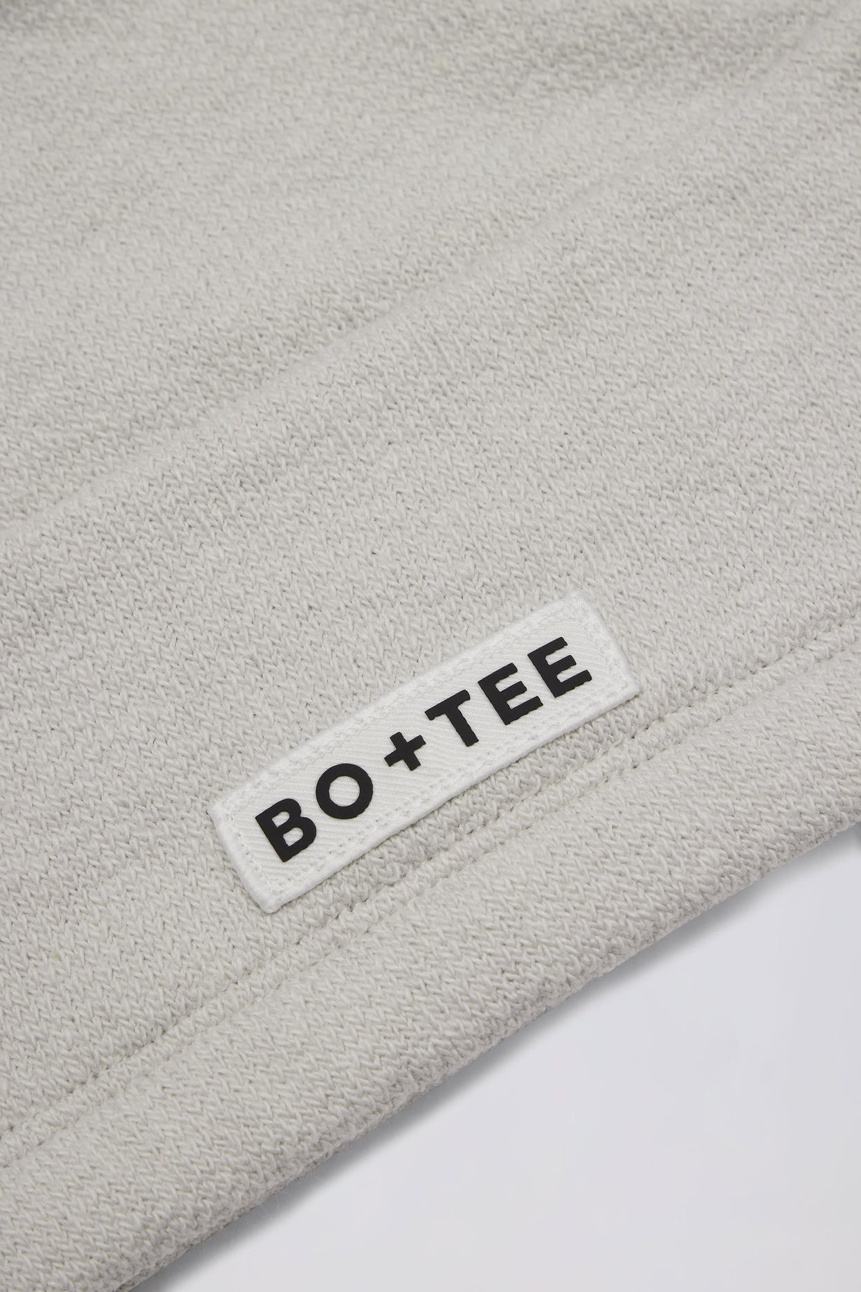 Square-Neck Bralette in Light Grey - 6