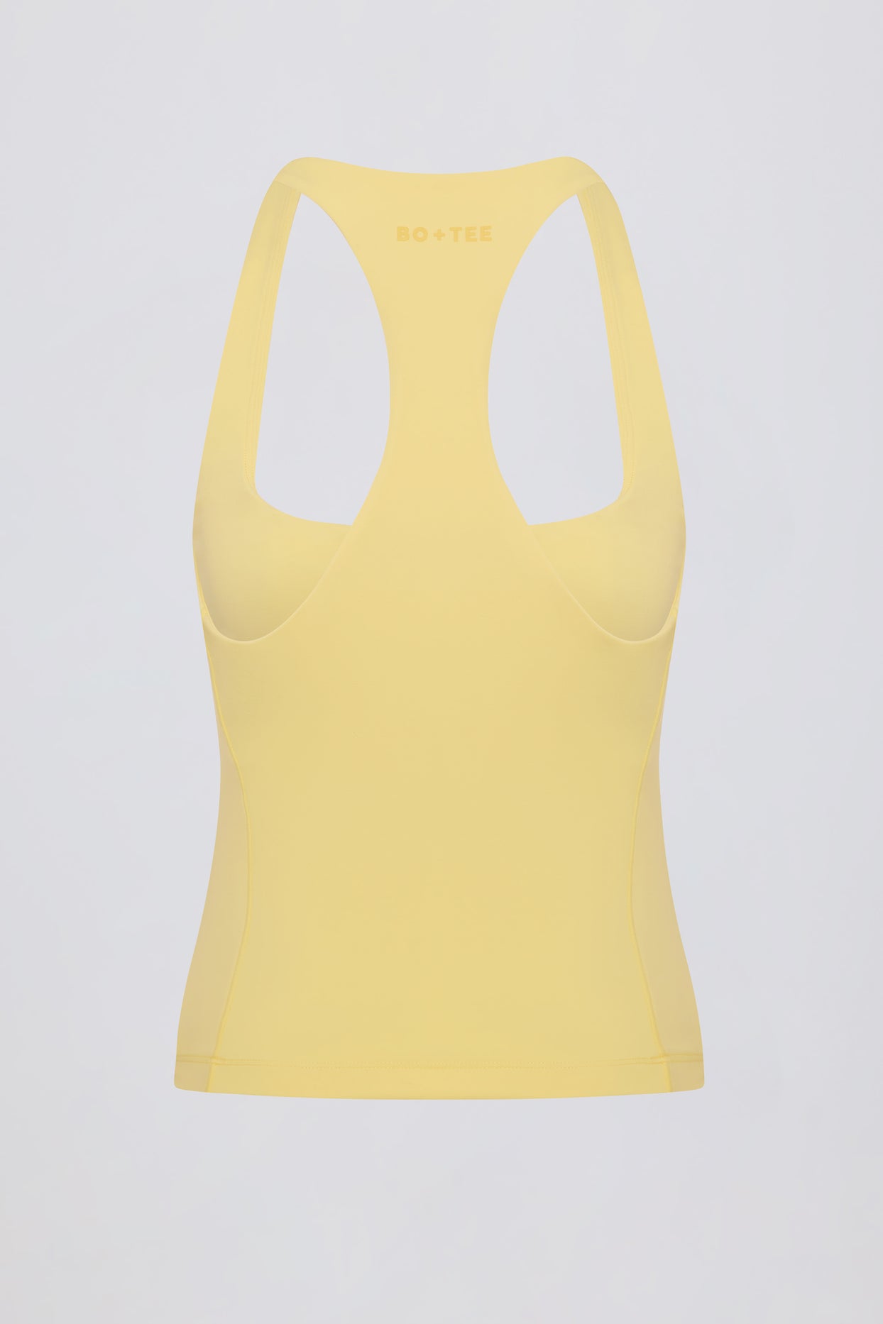 Soft Active Racerback Tank Top in Lemon - 5