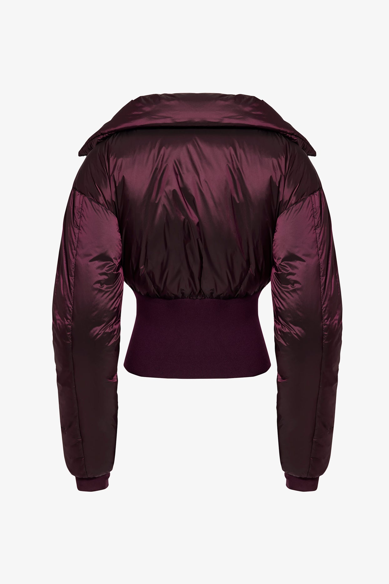 Waterproof Layered Ski Jacket in Burgundy - 5