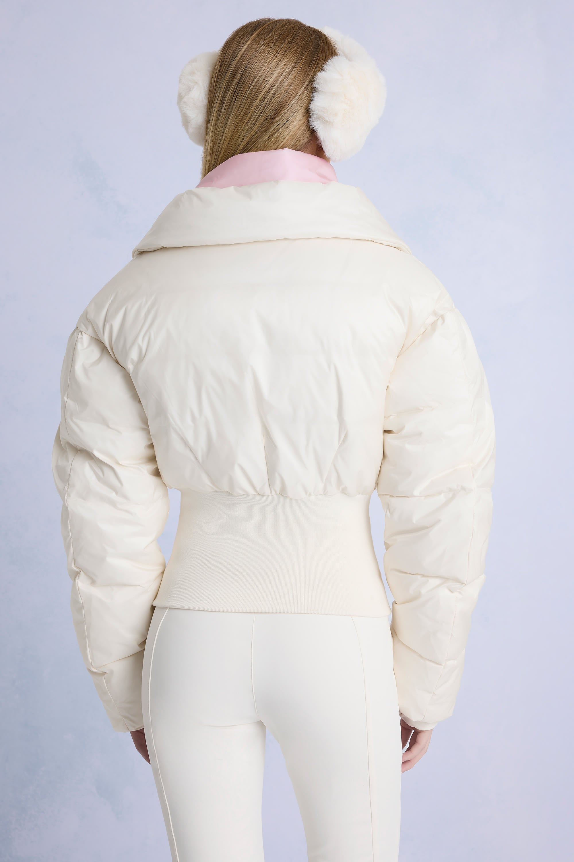 Waterproof Layered Ski Jacket in Ice - 2