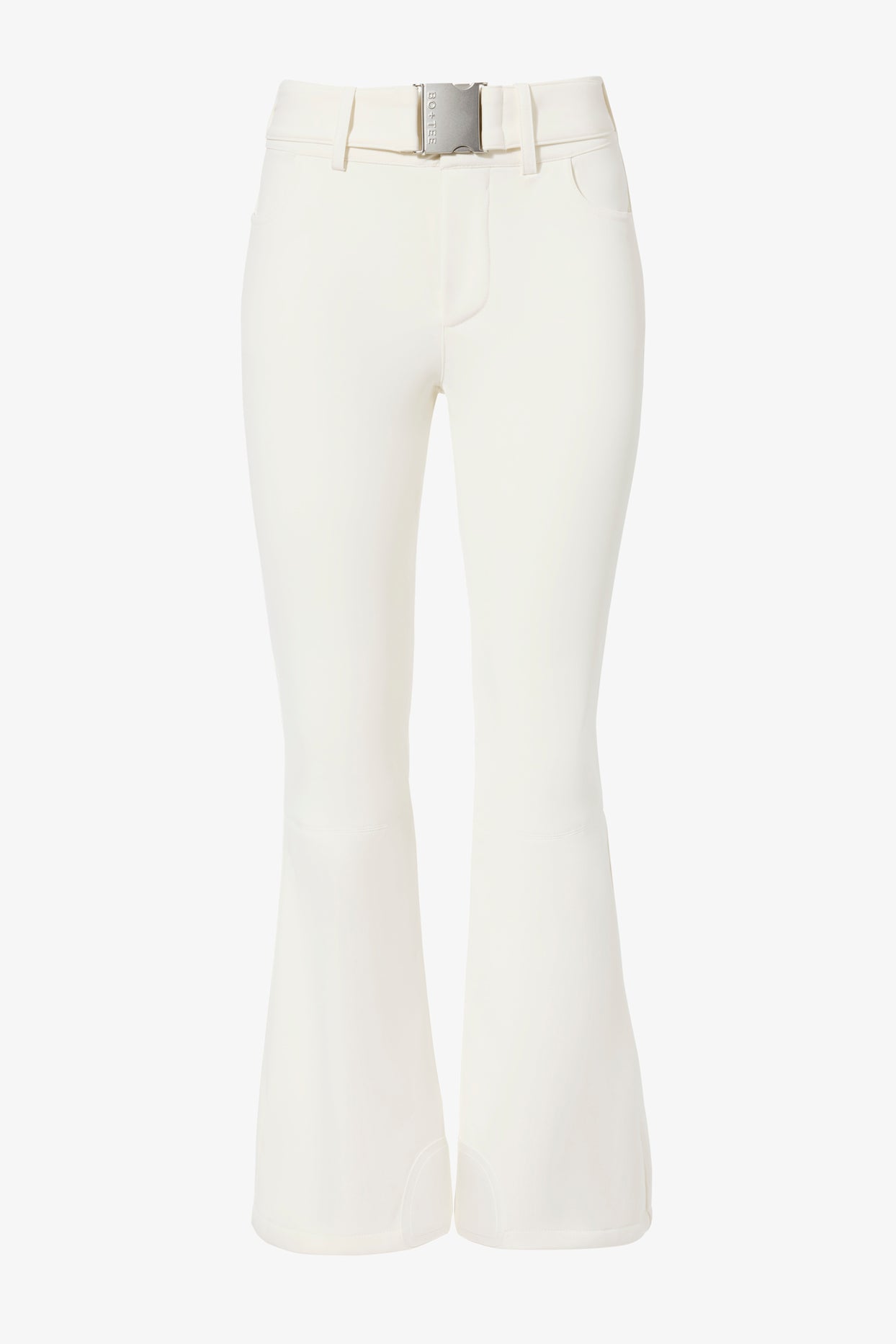 Waterproof Belted Ski Salopettes in Ice - 1