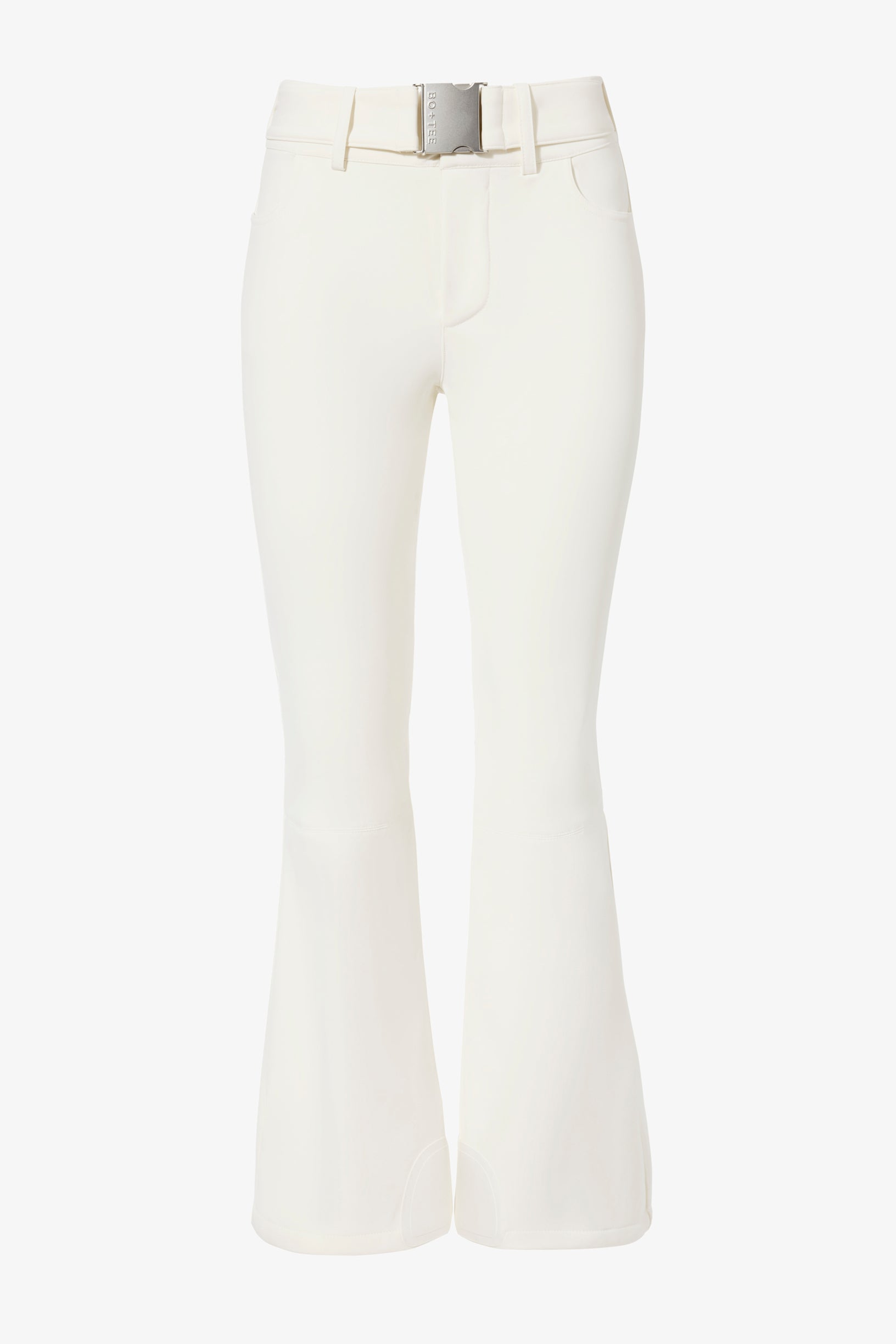 Waterproof Belted Ski Salopettes in Ice - 1