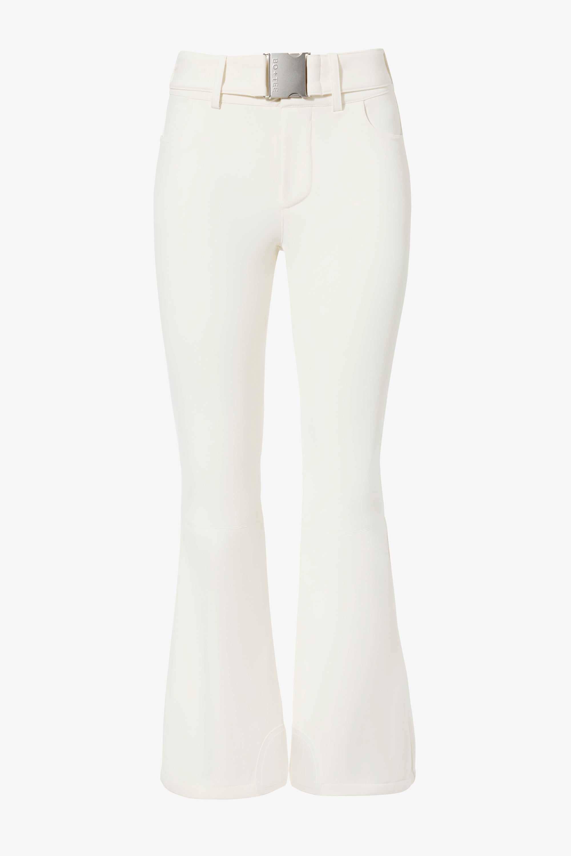 Waterproof Belted Ski Salopettes in Ice - 1