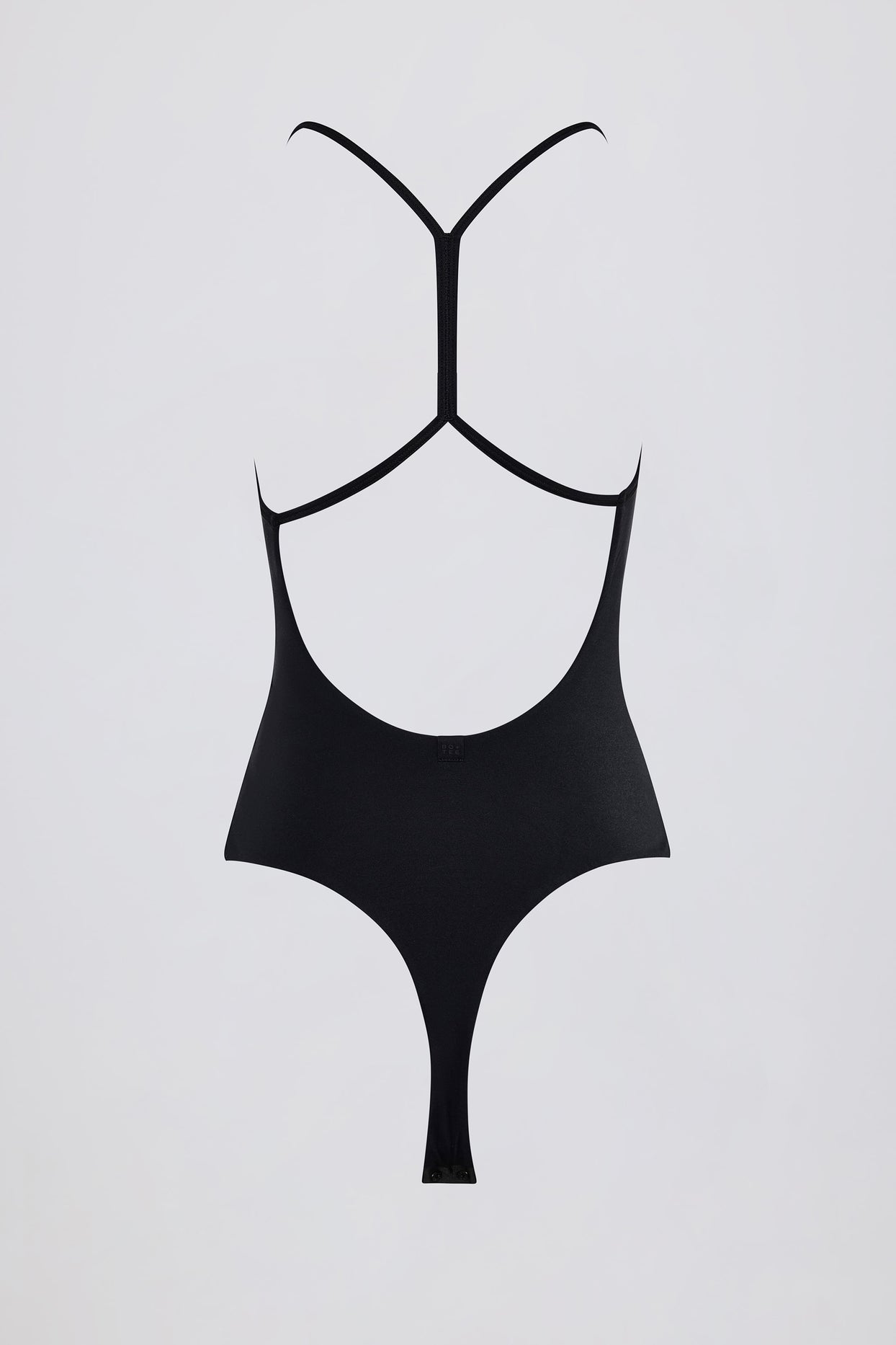 Cut-Out Bodysuit in Black - 5