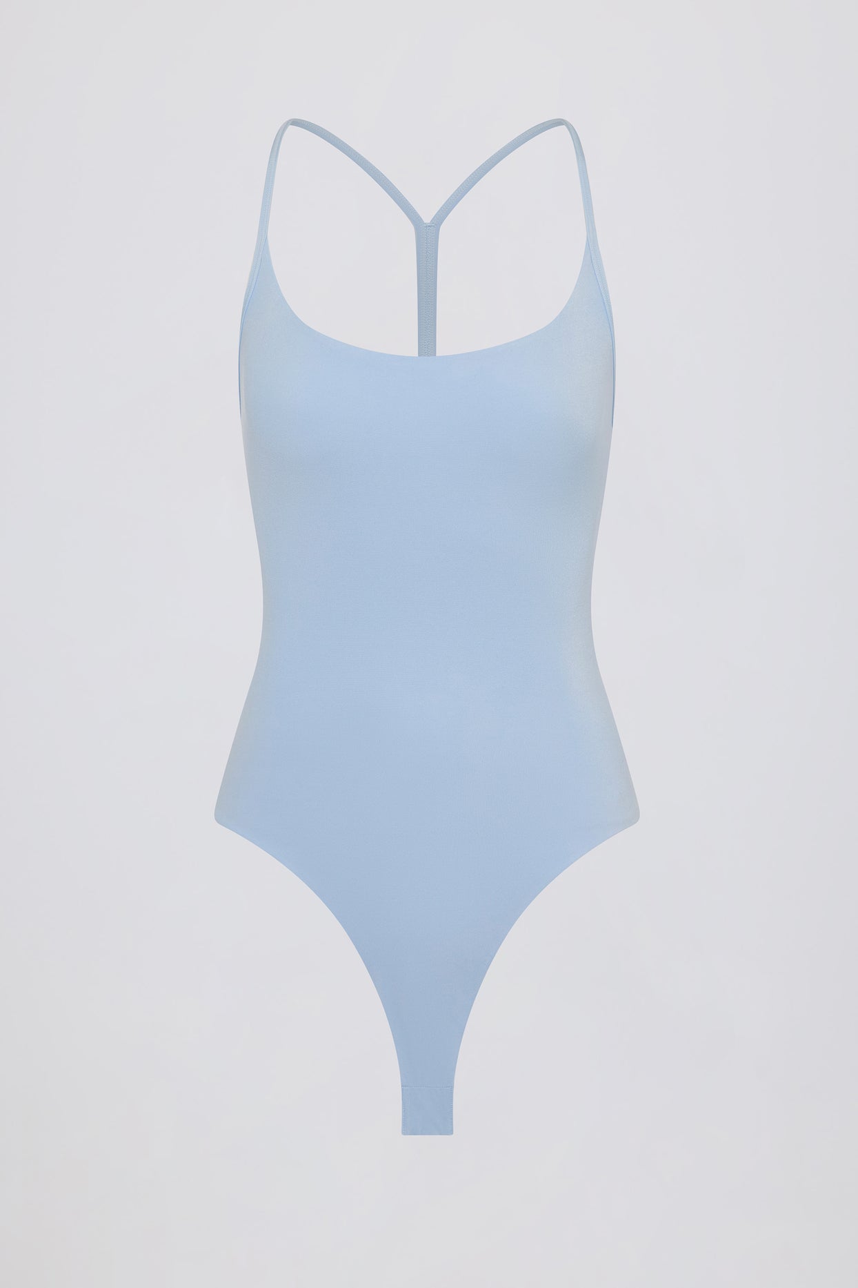 Cut-Out Bodysuit in Sky - 4