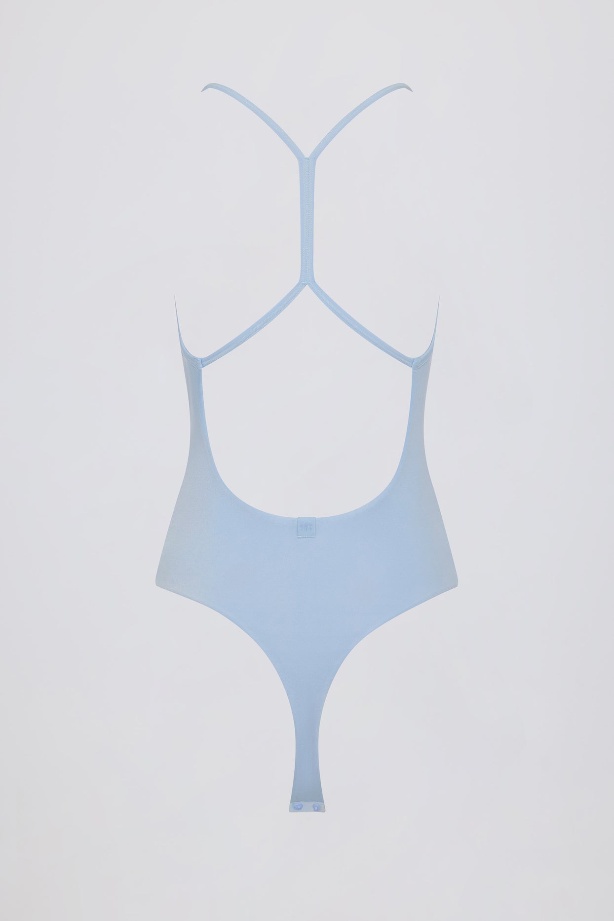 Cut-Out Bodysuit in Sky - 5