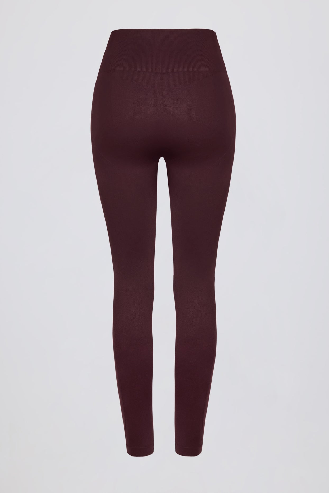 Super Sculpt Seamless High-Waist Leggings in Burgundy - 4