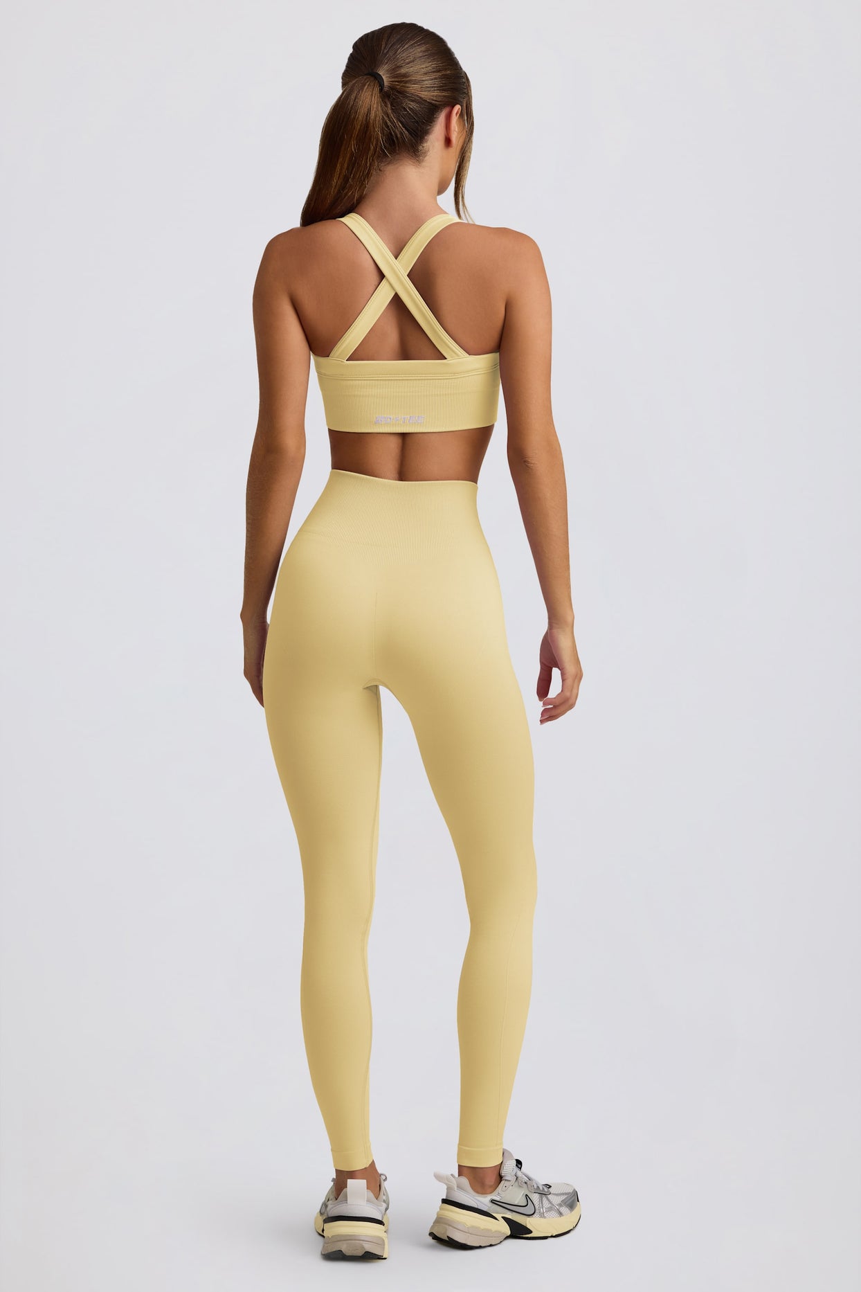 Super Sculpt Seamless High-Waist Leggings in Butter - 4