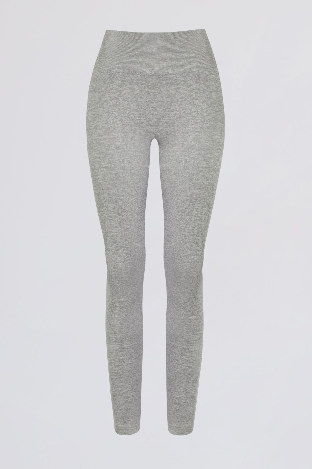 Super Sculpt Seamless High-Waist Leggings in Grey Marl - 3