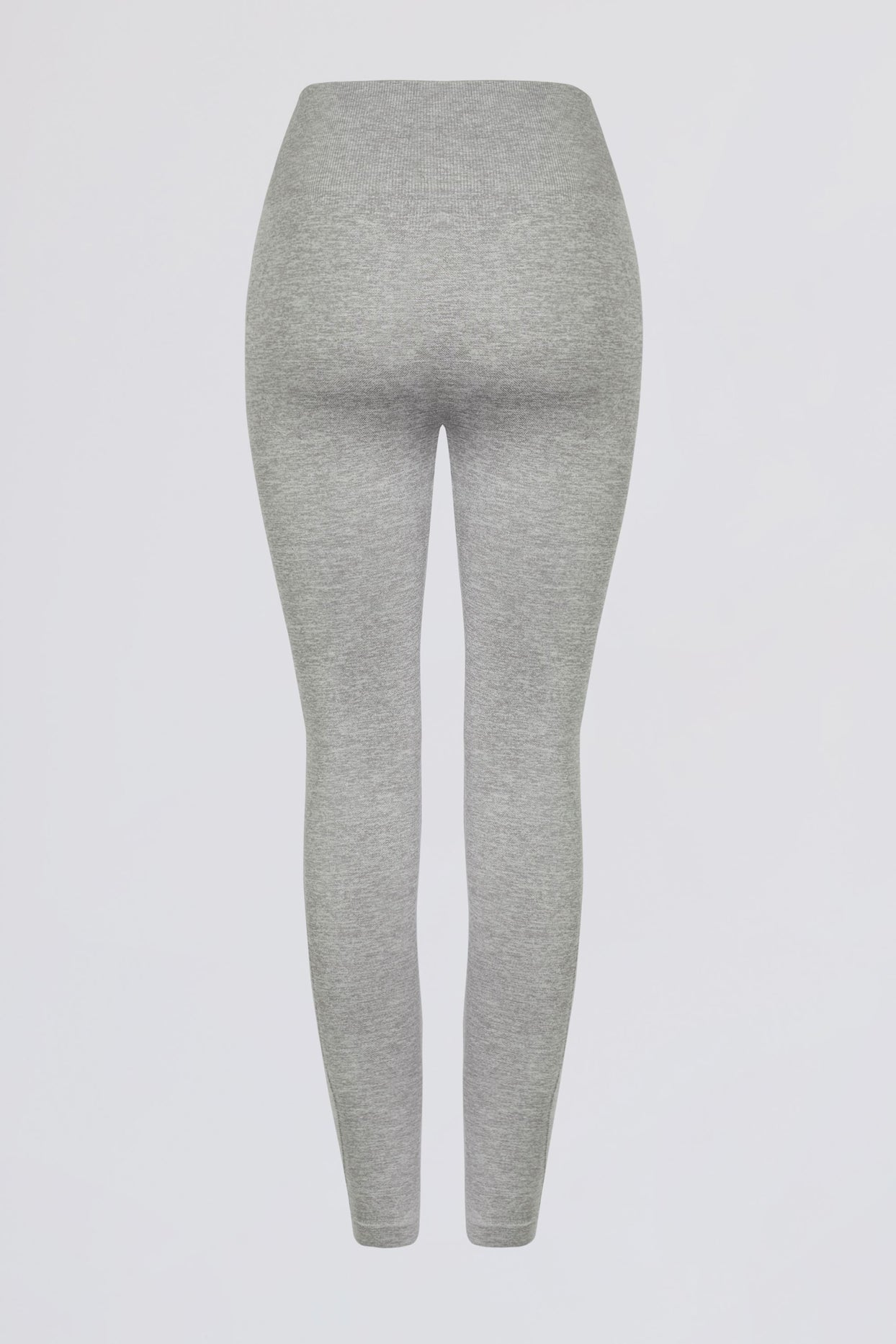 Super Sculpt Seamless High-Waist Leggings in Grey Marl - 4