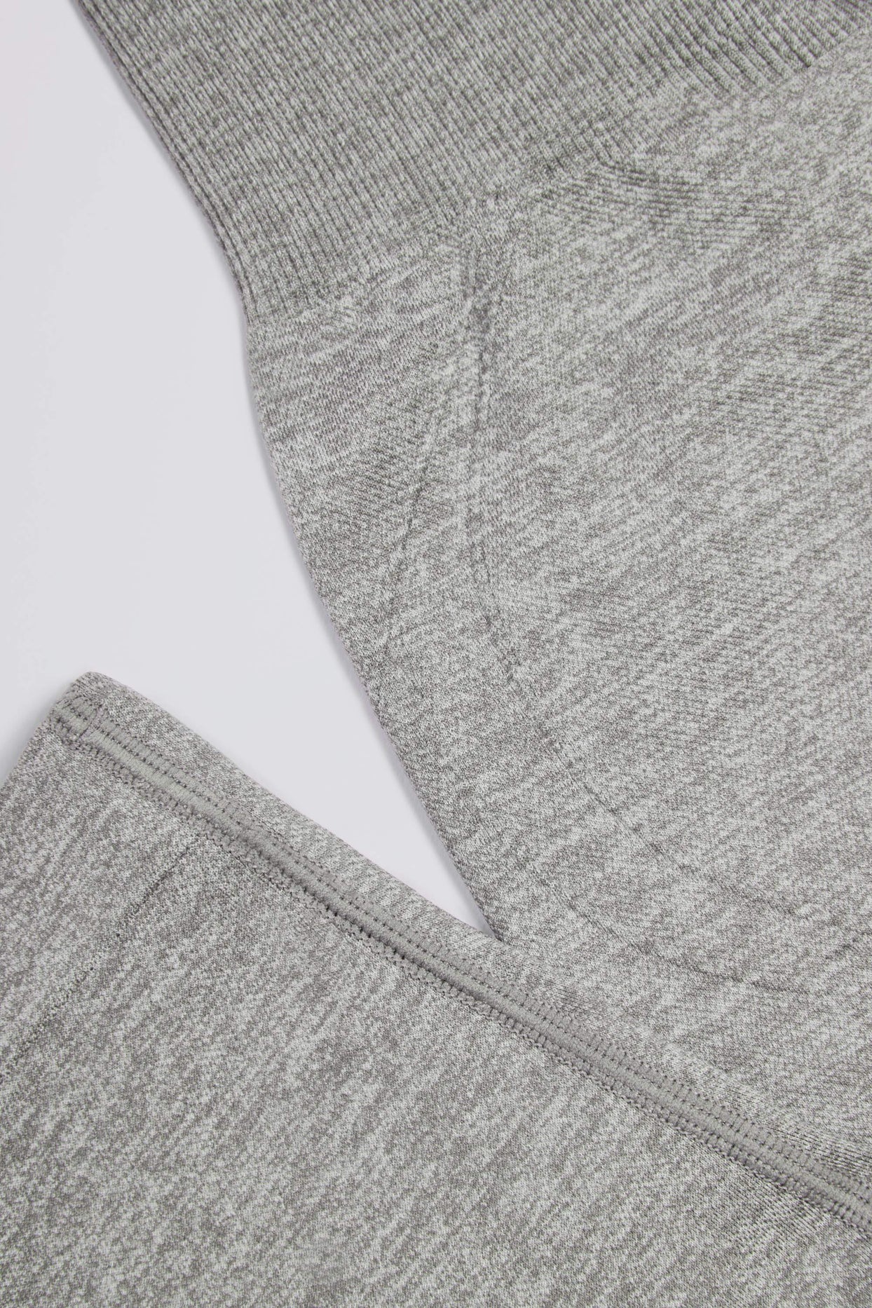 Super Sculpt Seamless High-Waist Leggings in Grey Marl - 6