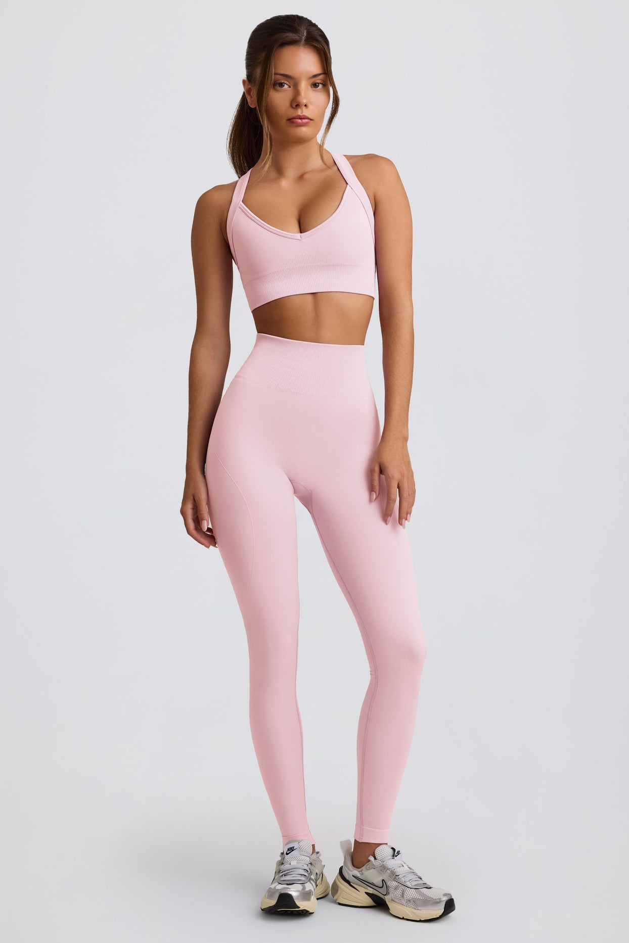 Super Sculpt Seamless High-Waist Leggings in Soft Pink - 1