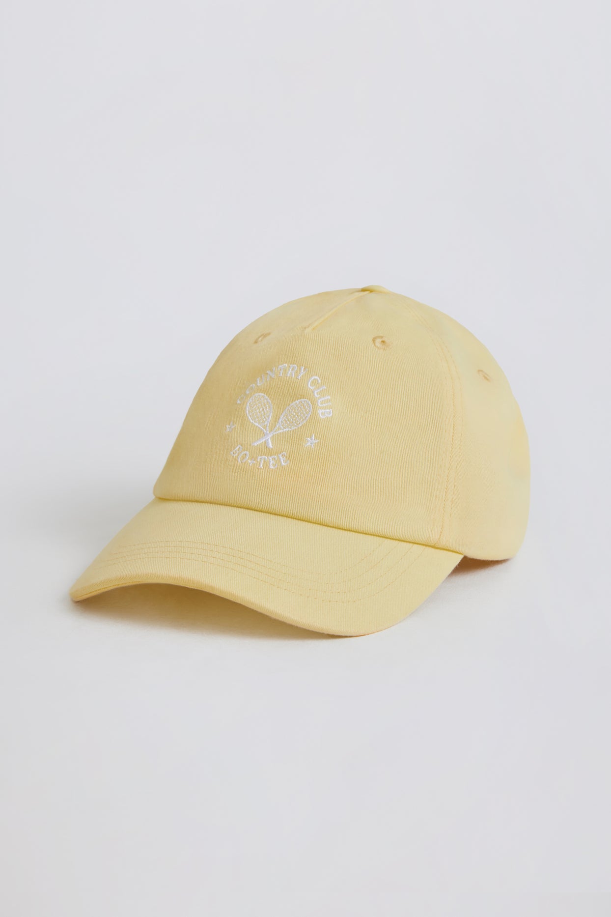 Baseball Cap in Lemon - 1
