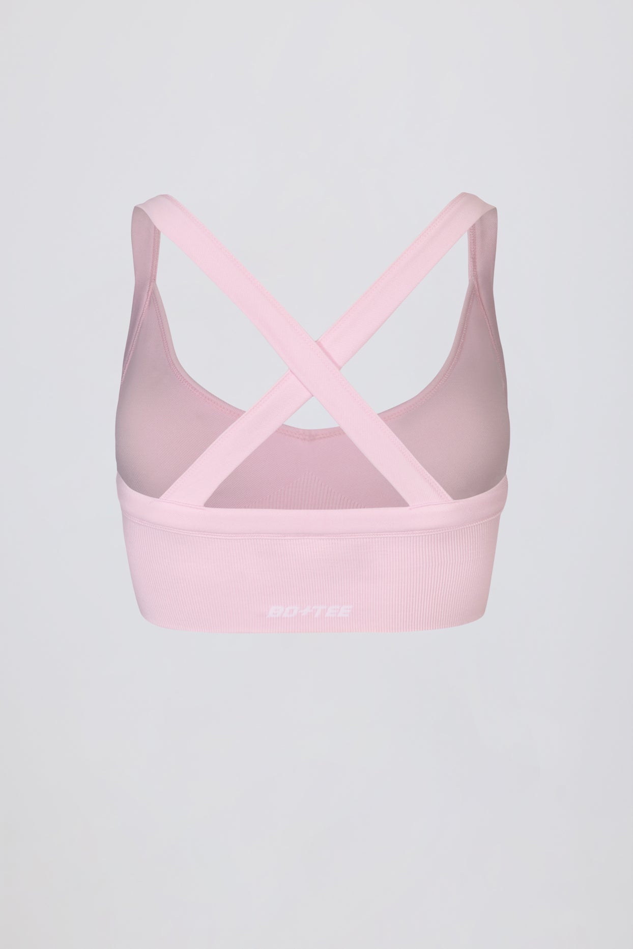 Super Sculpt Seamless Crossback Sports Bra in Soft Pink - 4