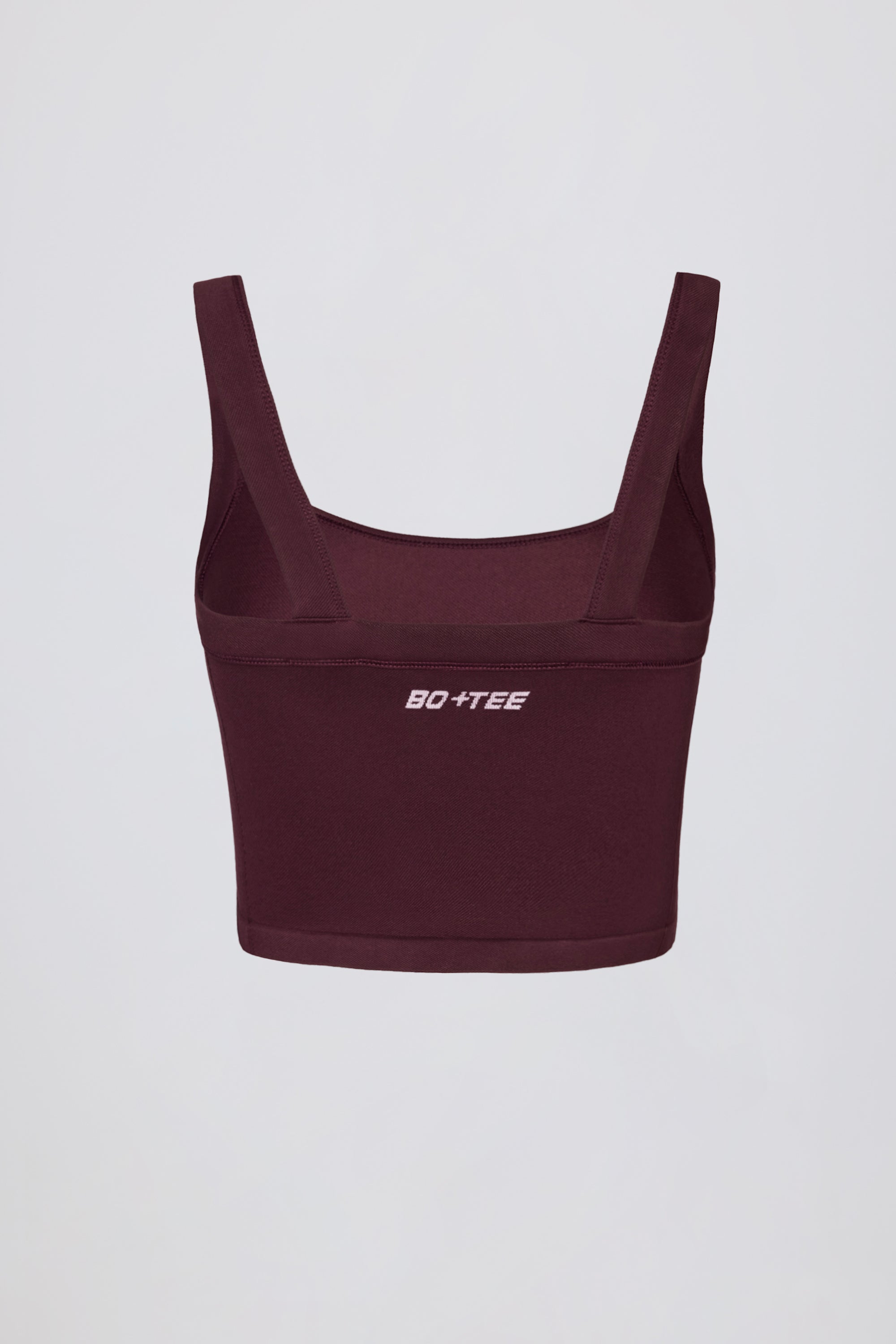 Super Sculpt Seamless Longline Camisole Top in Burgundy