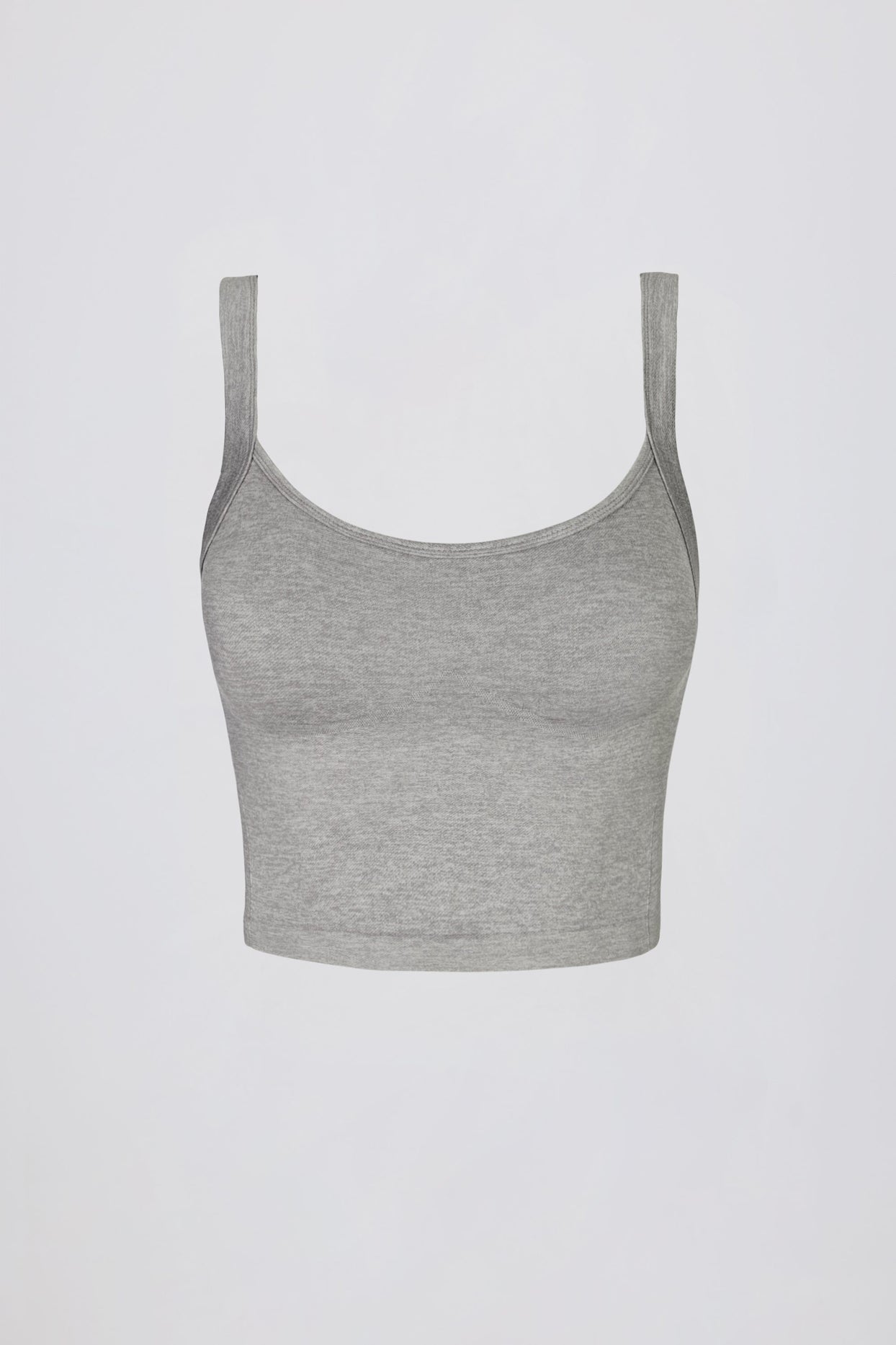 Super Sculpt Seamless Longline Camisole Top in Grey Marl - 3