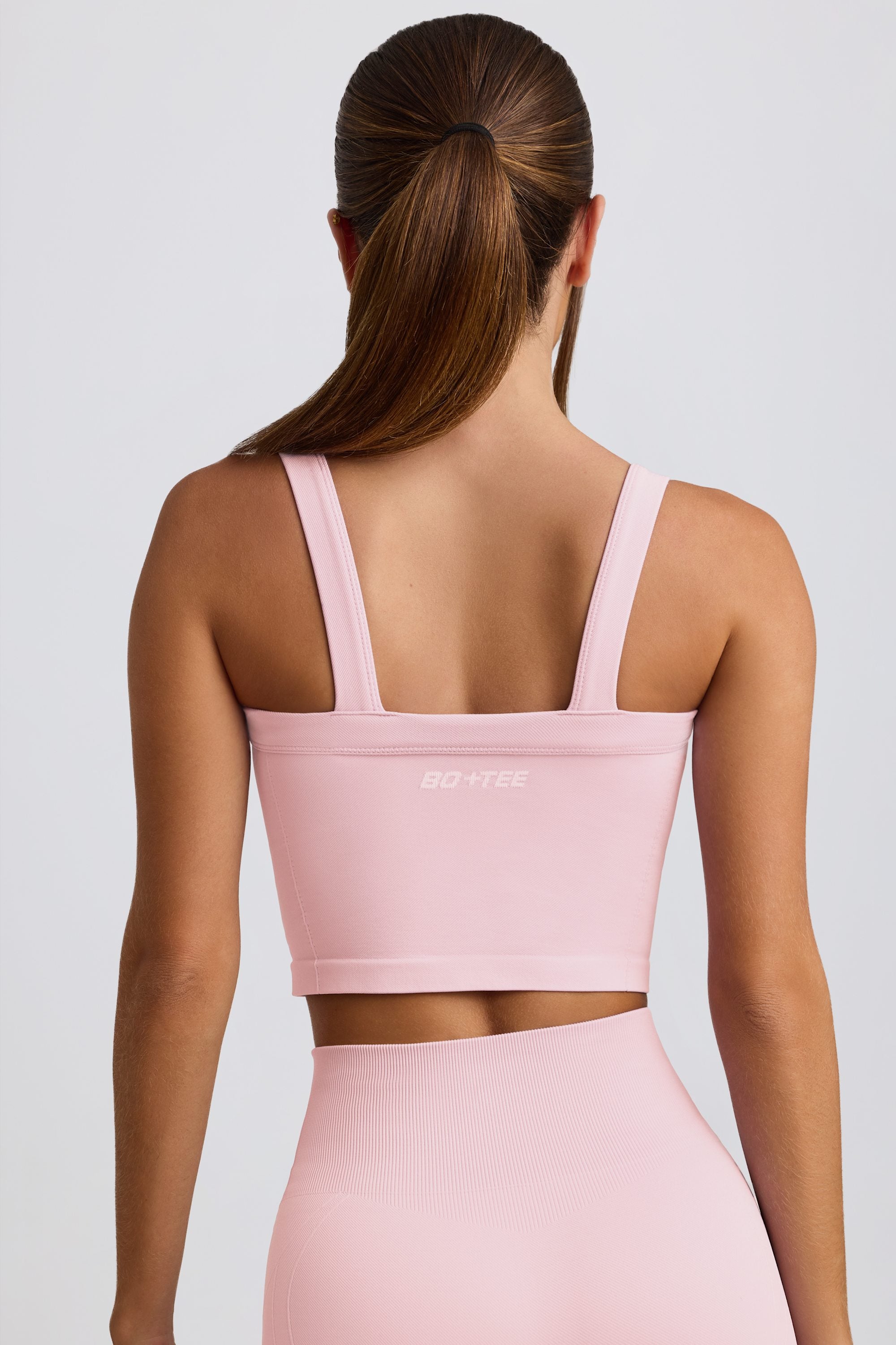 Super Sculpt Seamless Longline Camisole Top in Soft Pink - 2