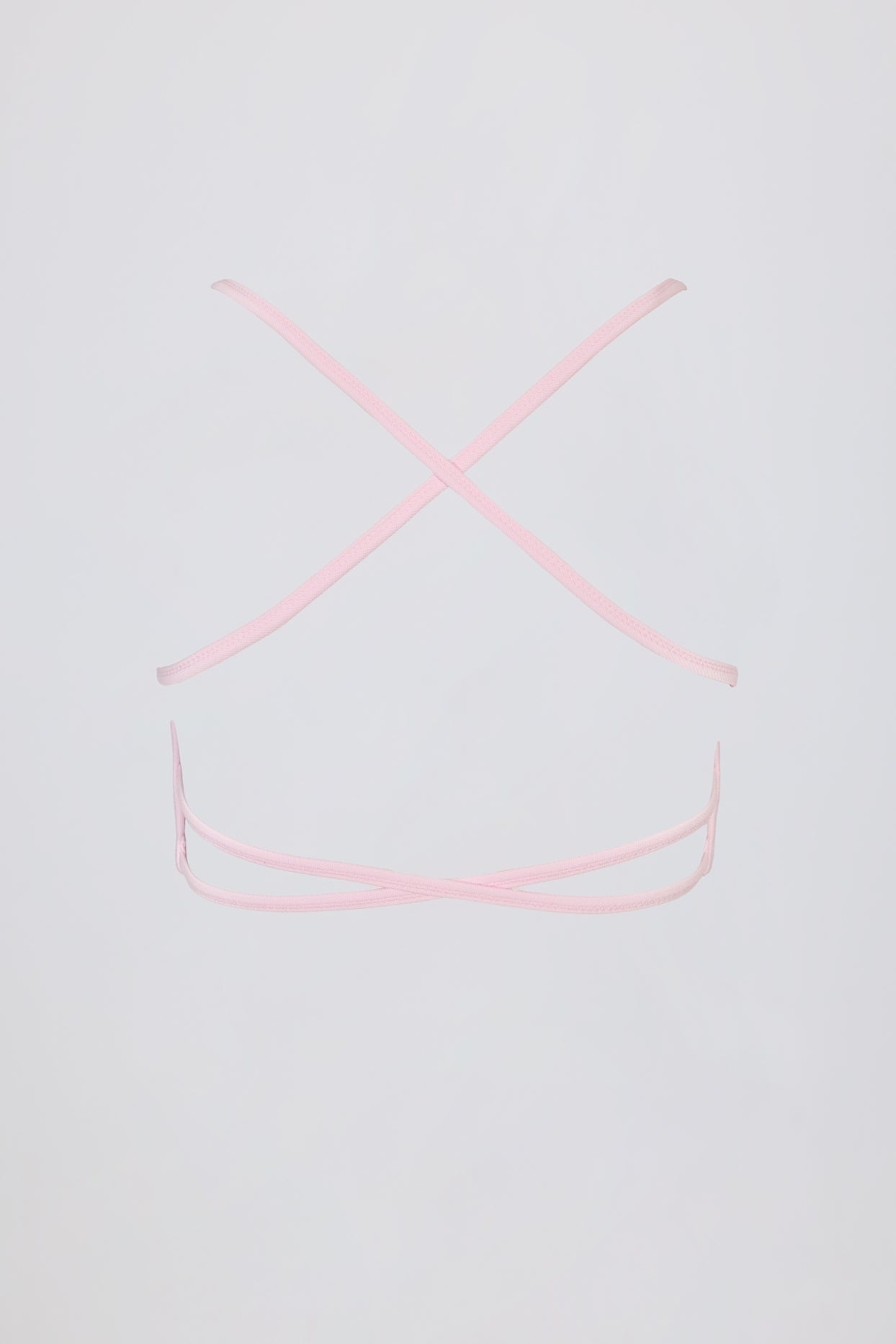 Super Sculpt Seamless Backless Sports Bra in Powder Pink - 4
