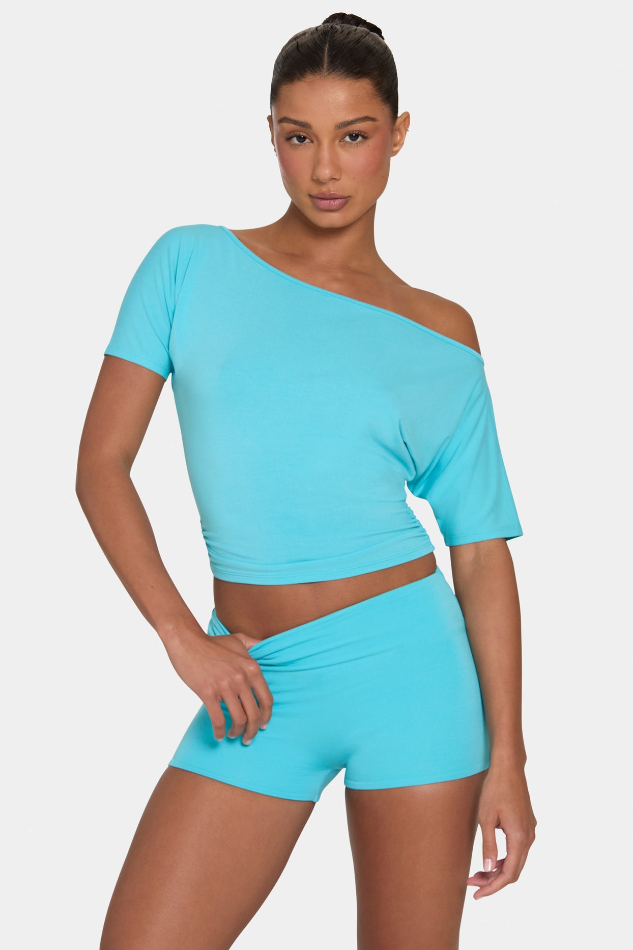 ButterCloud™ T-Shirt in Aqua - 1