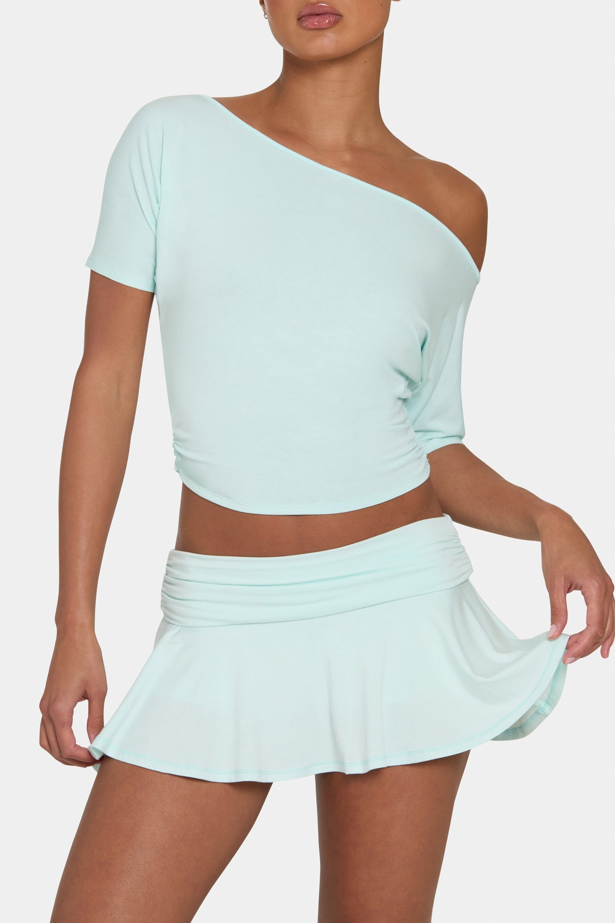 ButterCloud™ Mini Skort in Peppermint - 4