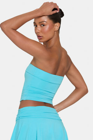 ButterCloud™ Tube Top in Aqua