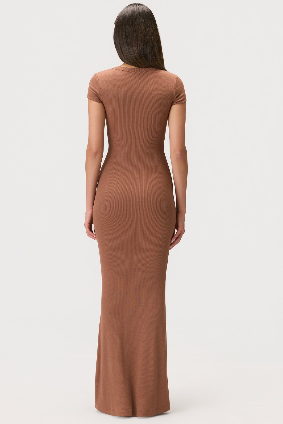 ButterCloud™ Cap Sleeve Maxi Dress in Cocoa - 2