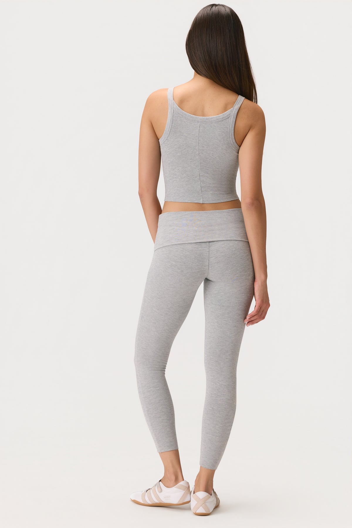 ButterCloud™ 7/8 Leggings in Grey Marl - 2