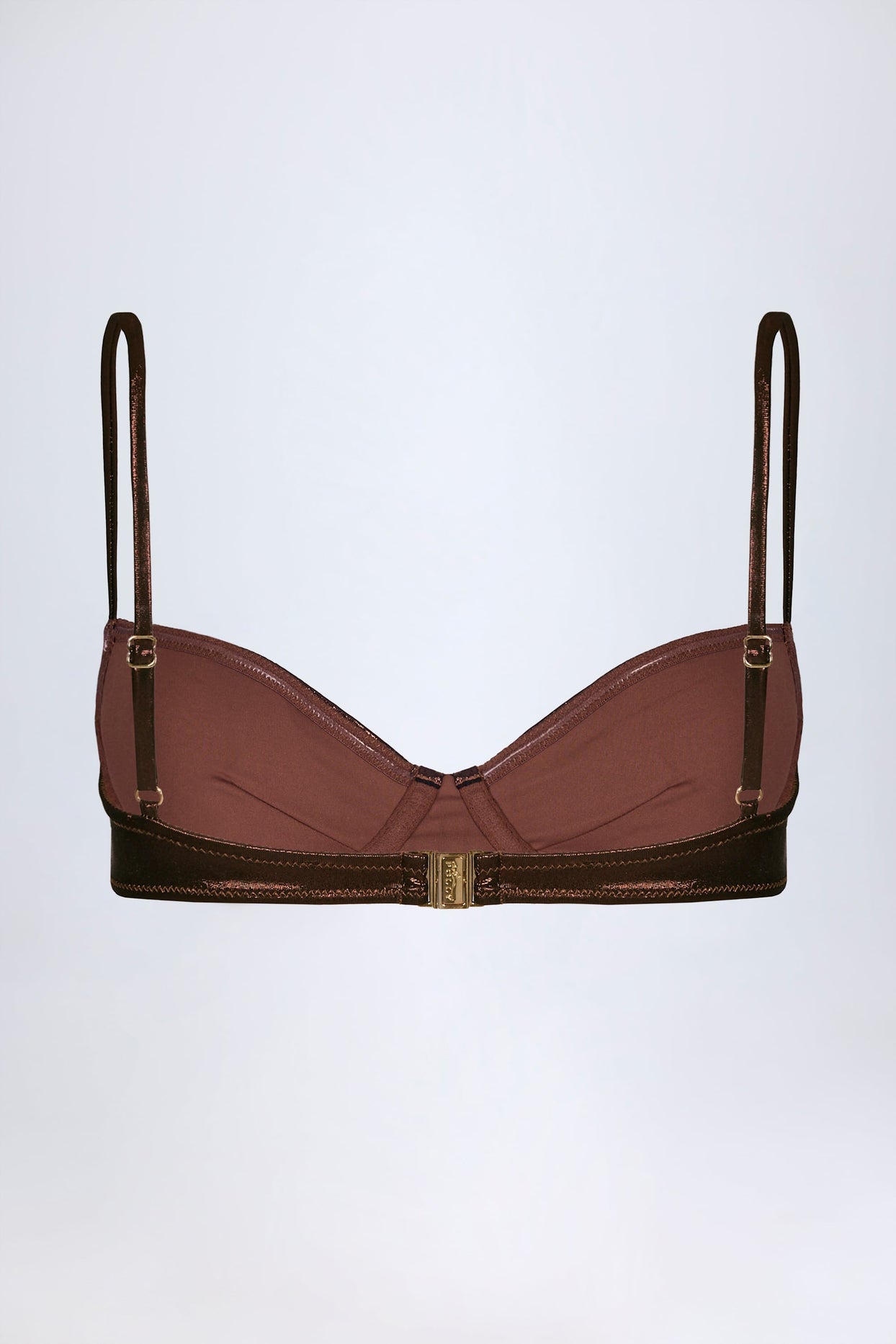 Underwired Bikini Top in Bronze - 5