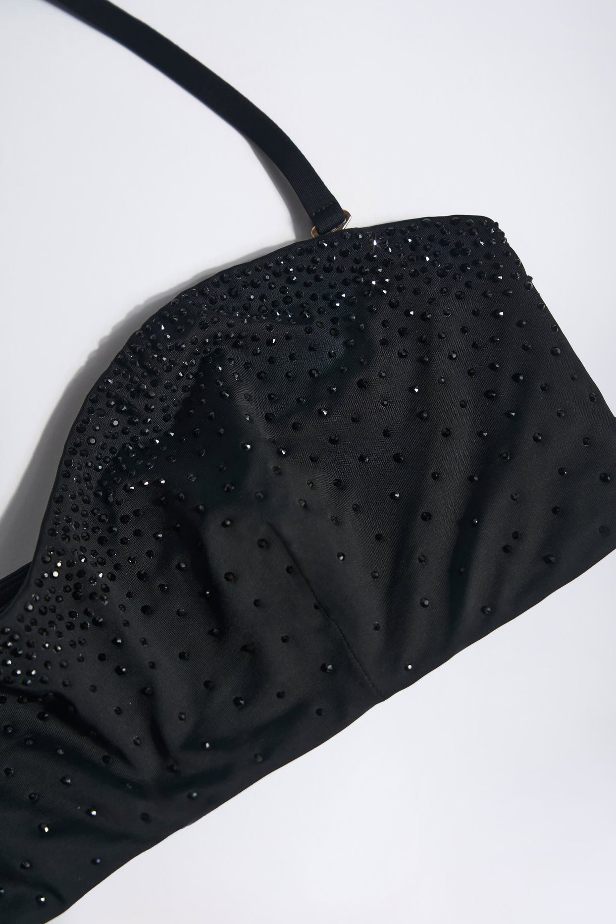 Bandeau Bikini Top in Black - 5