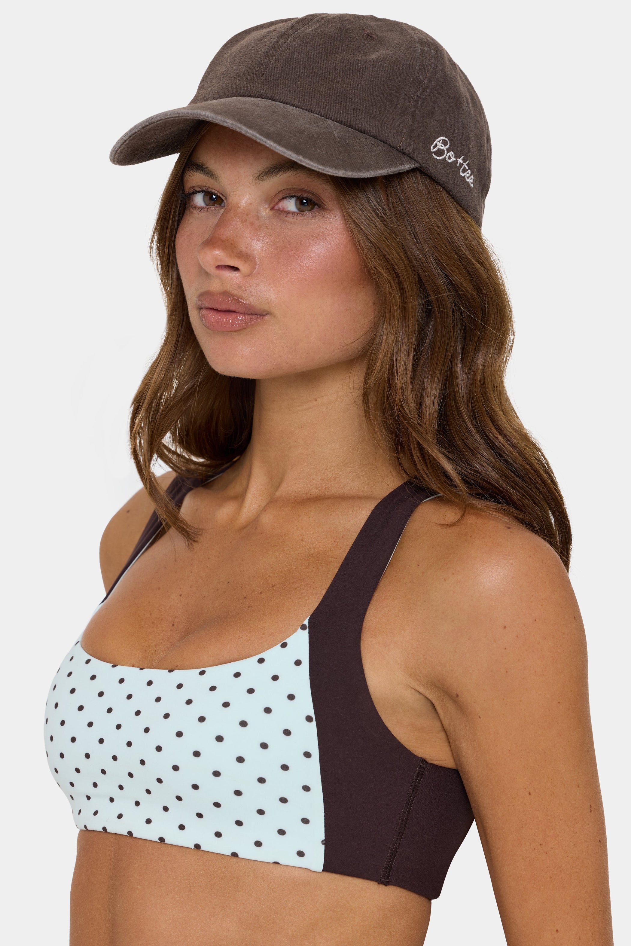 Baseball Cap in Dark Cocoa - 1