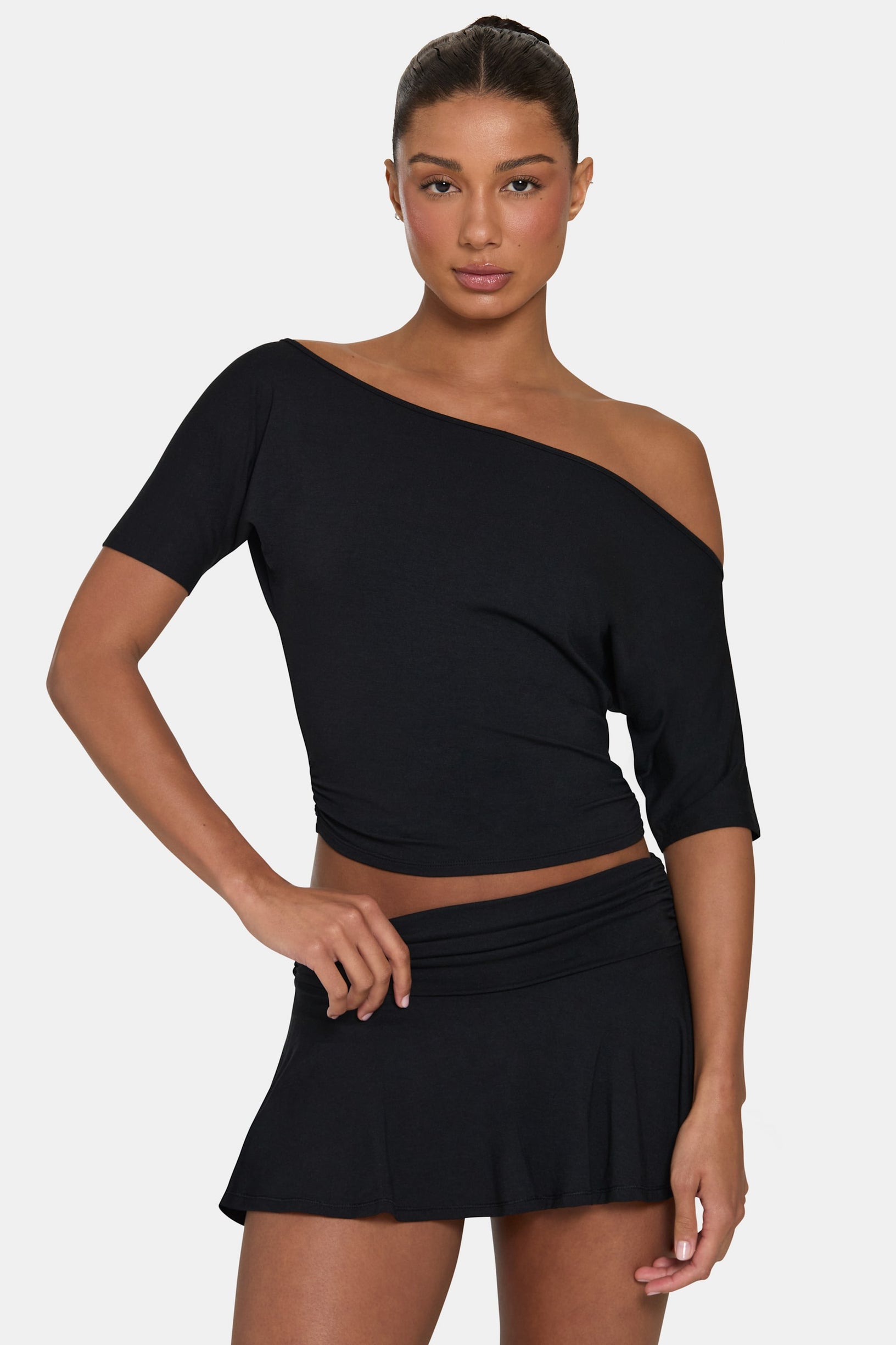 ButterCloud™ T-Shirt in Black - 1