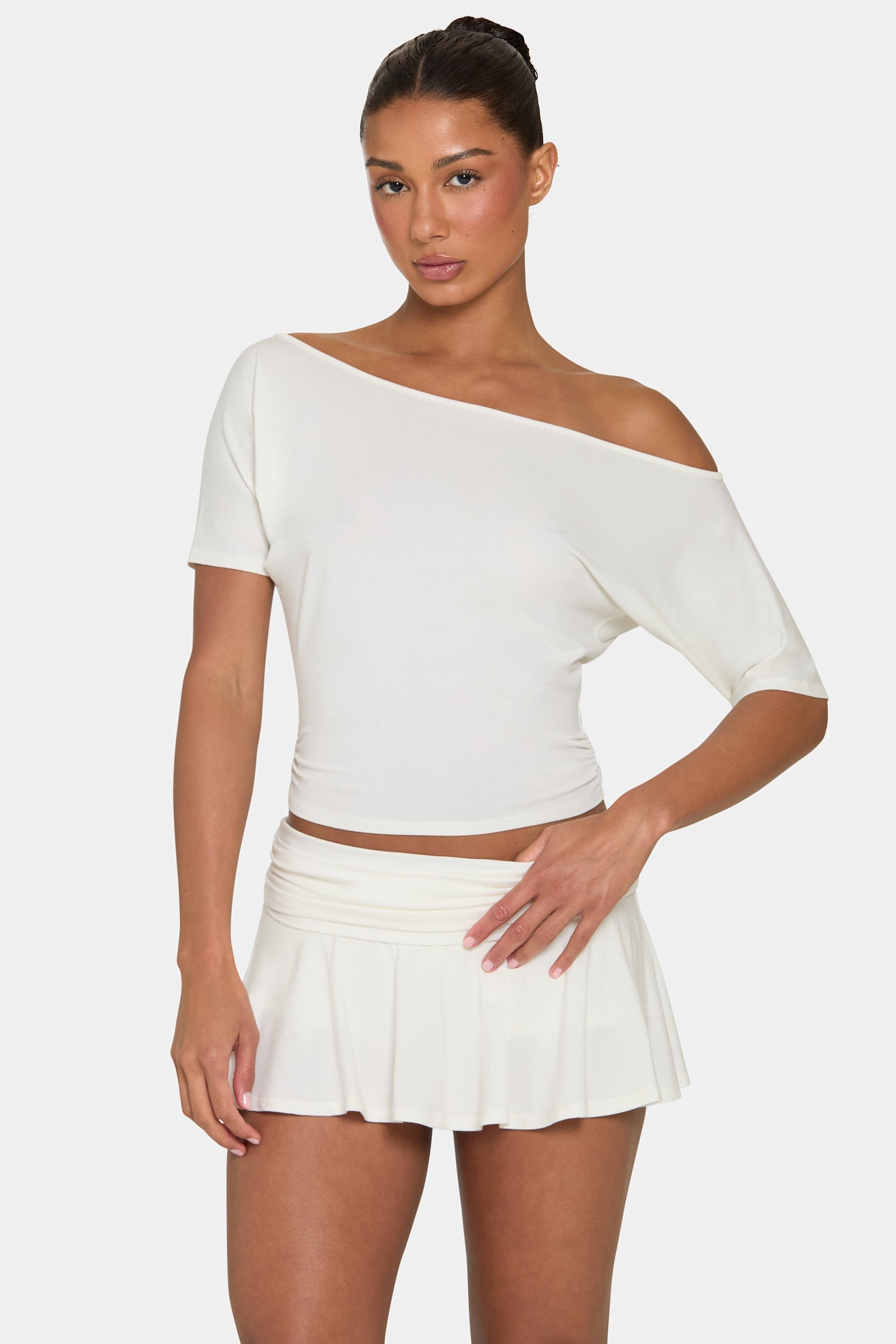 ButterCloud™ T-Shirt in Coconut - 1
