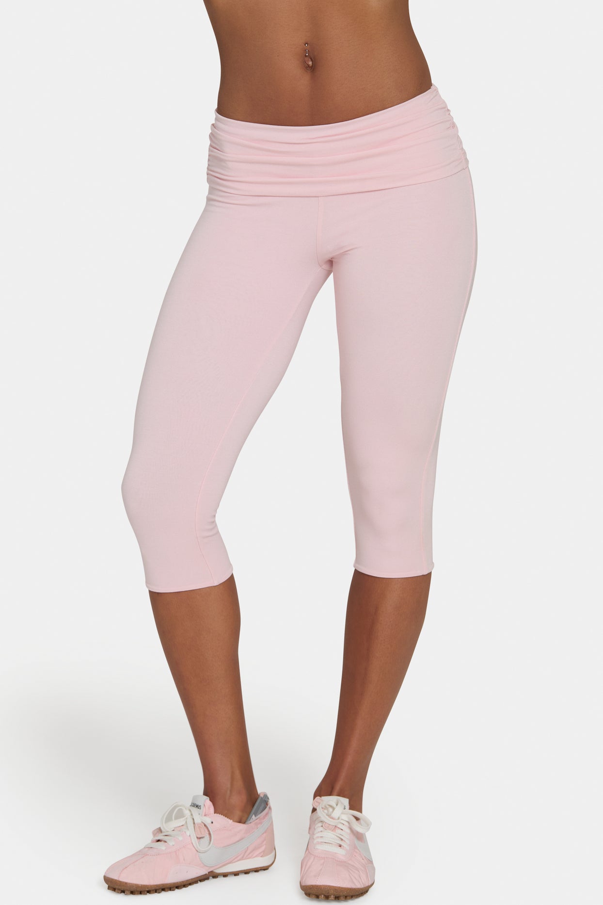 ButterCloud™ Capri Leggings in Blush - 4