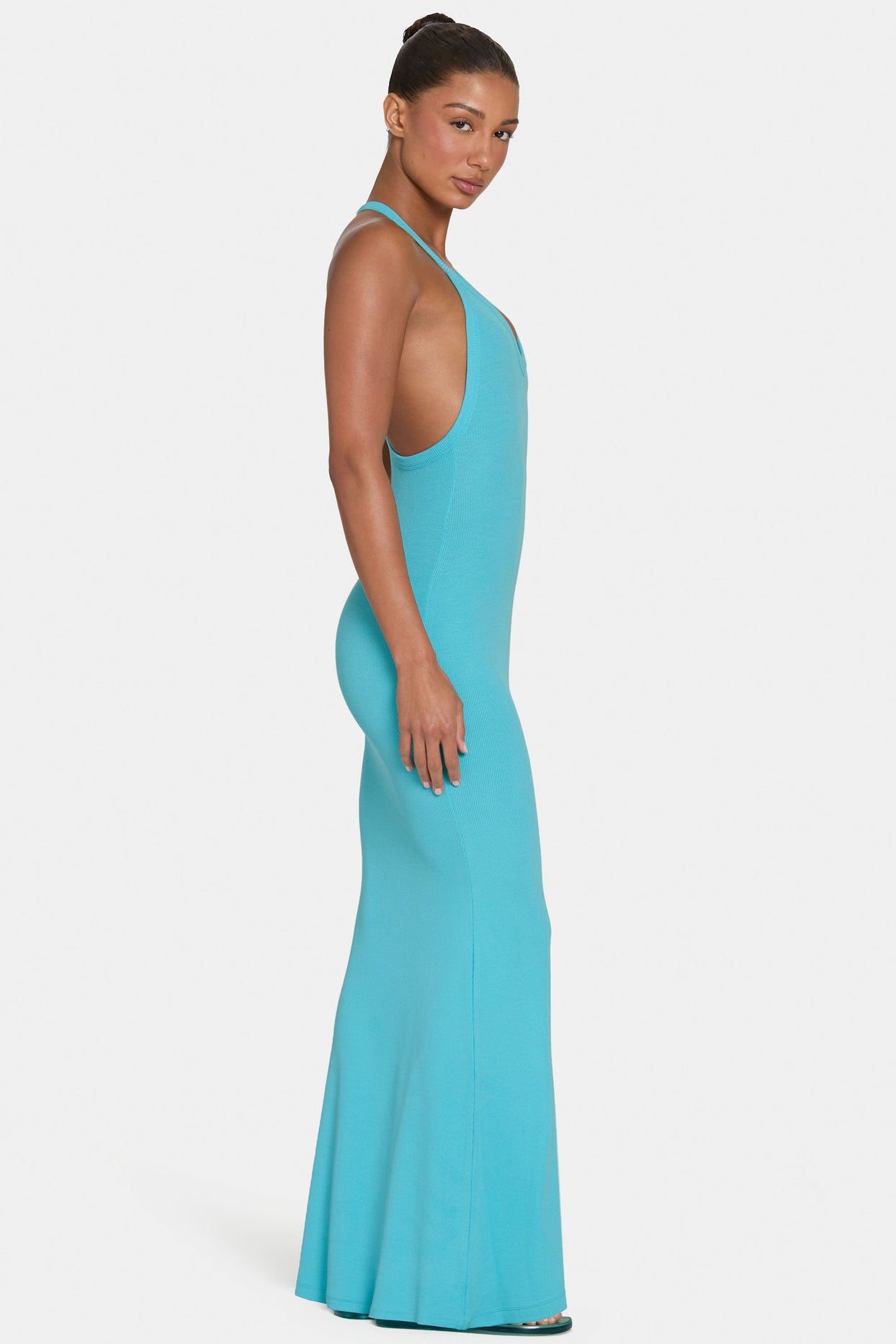 ButterCloud™ Maxi Dress in Aqua - 3