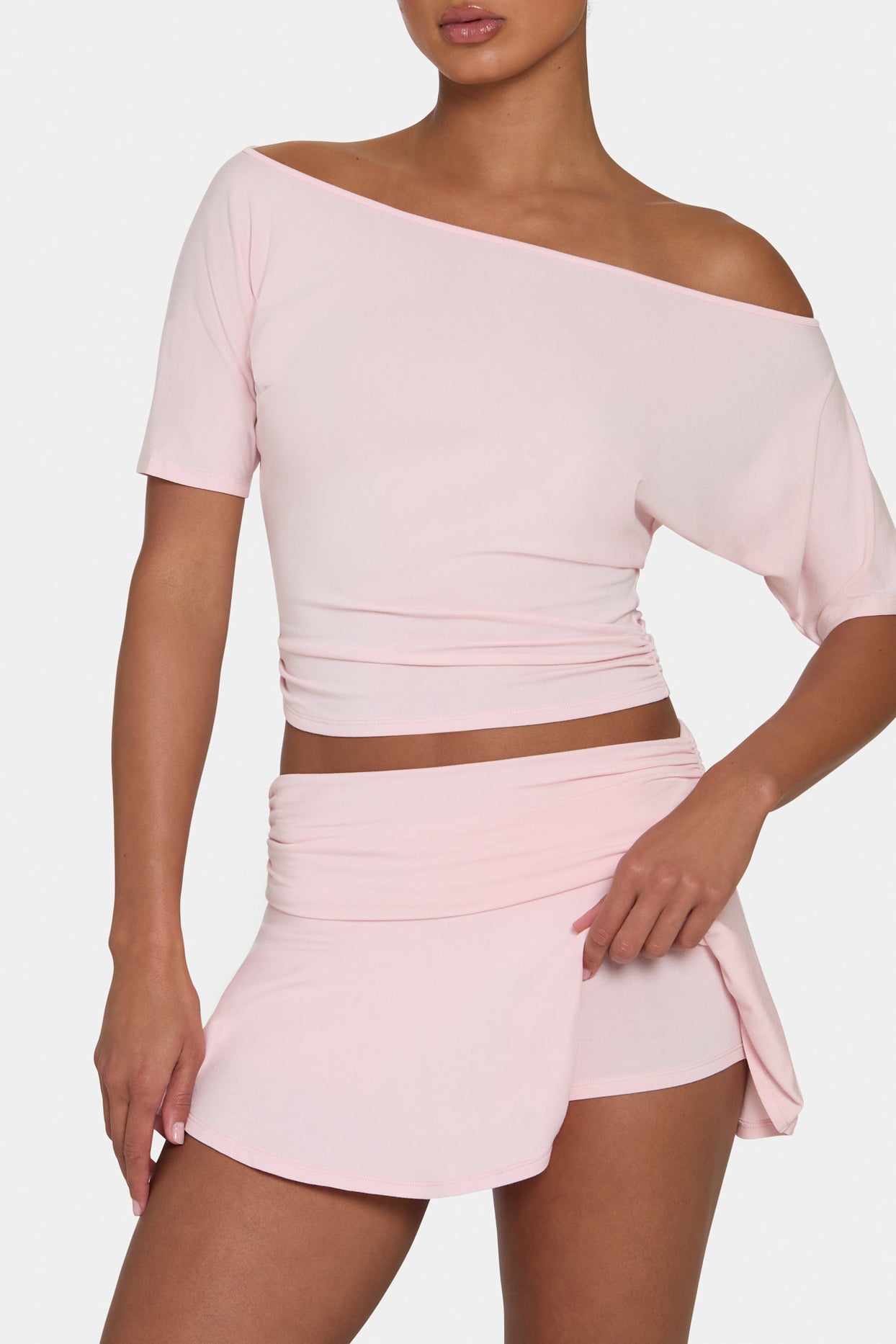 ButterCloud™ Mini Skort in Blush - 4