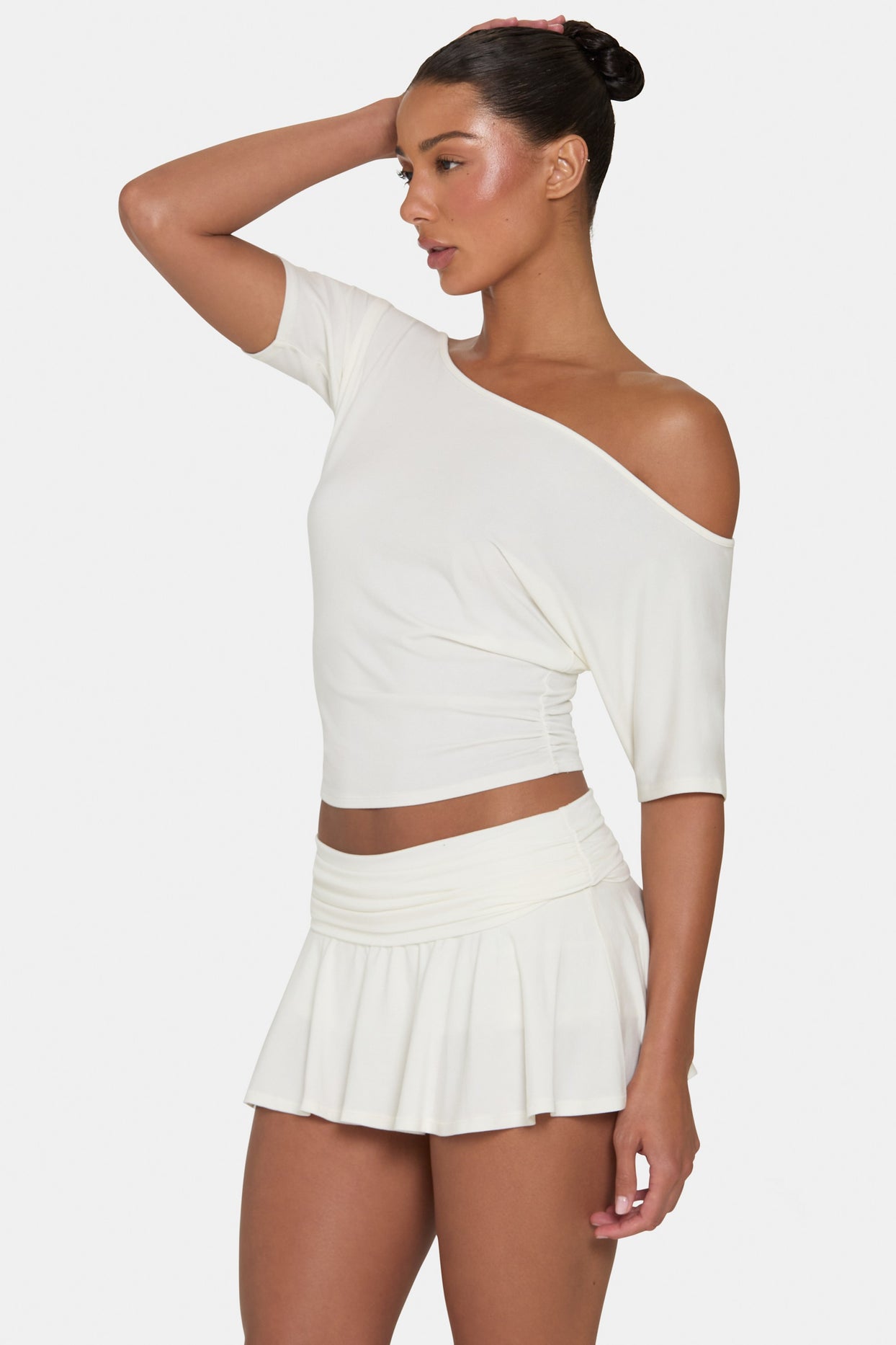 ButterCloud™ Mini Skort in Coconut - 3