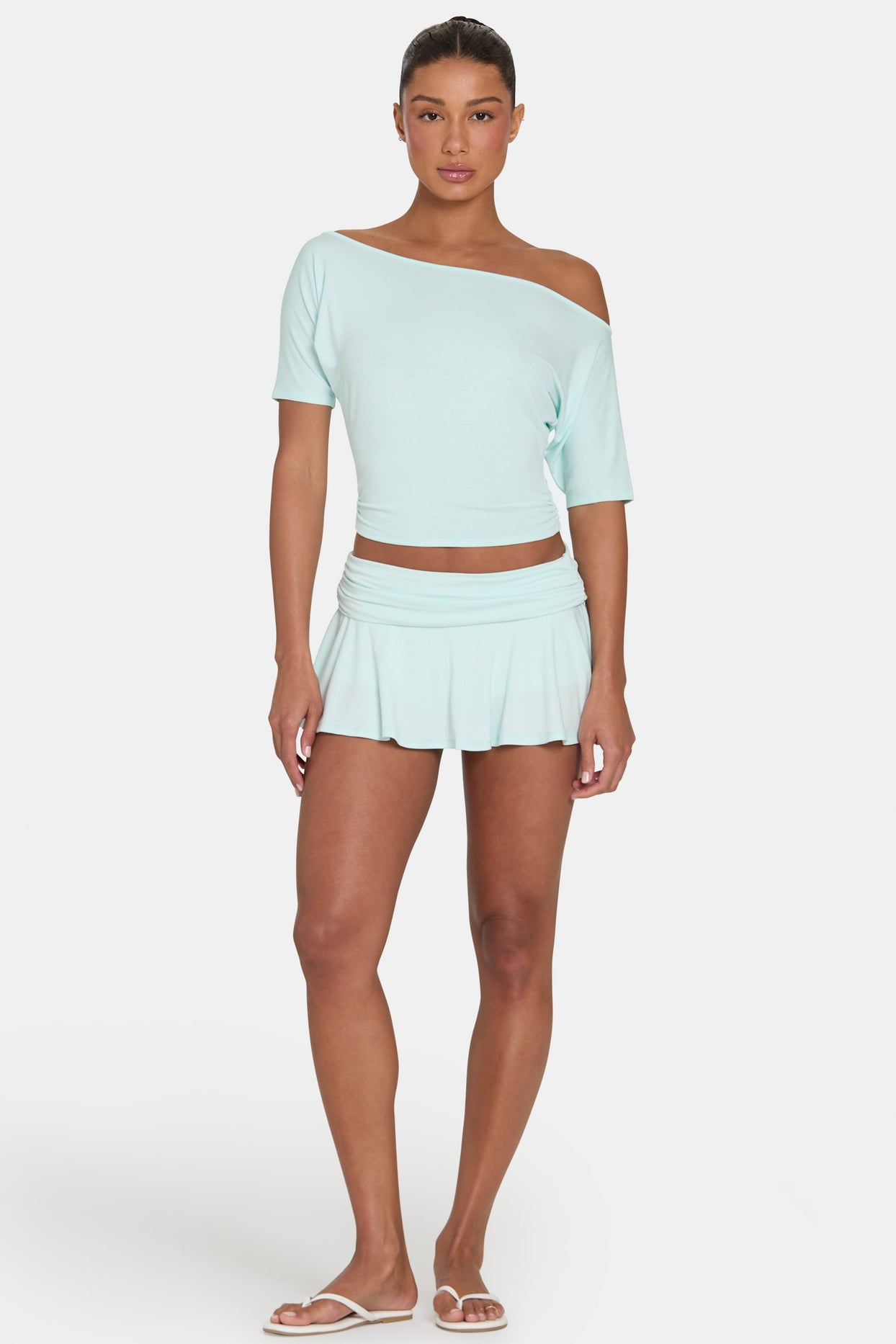 ButterCloud™ Mini Skort in Peppermint - 1
