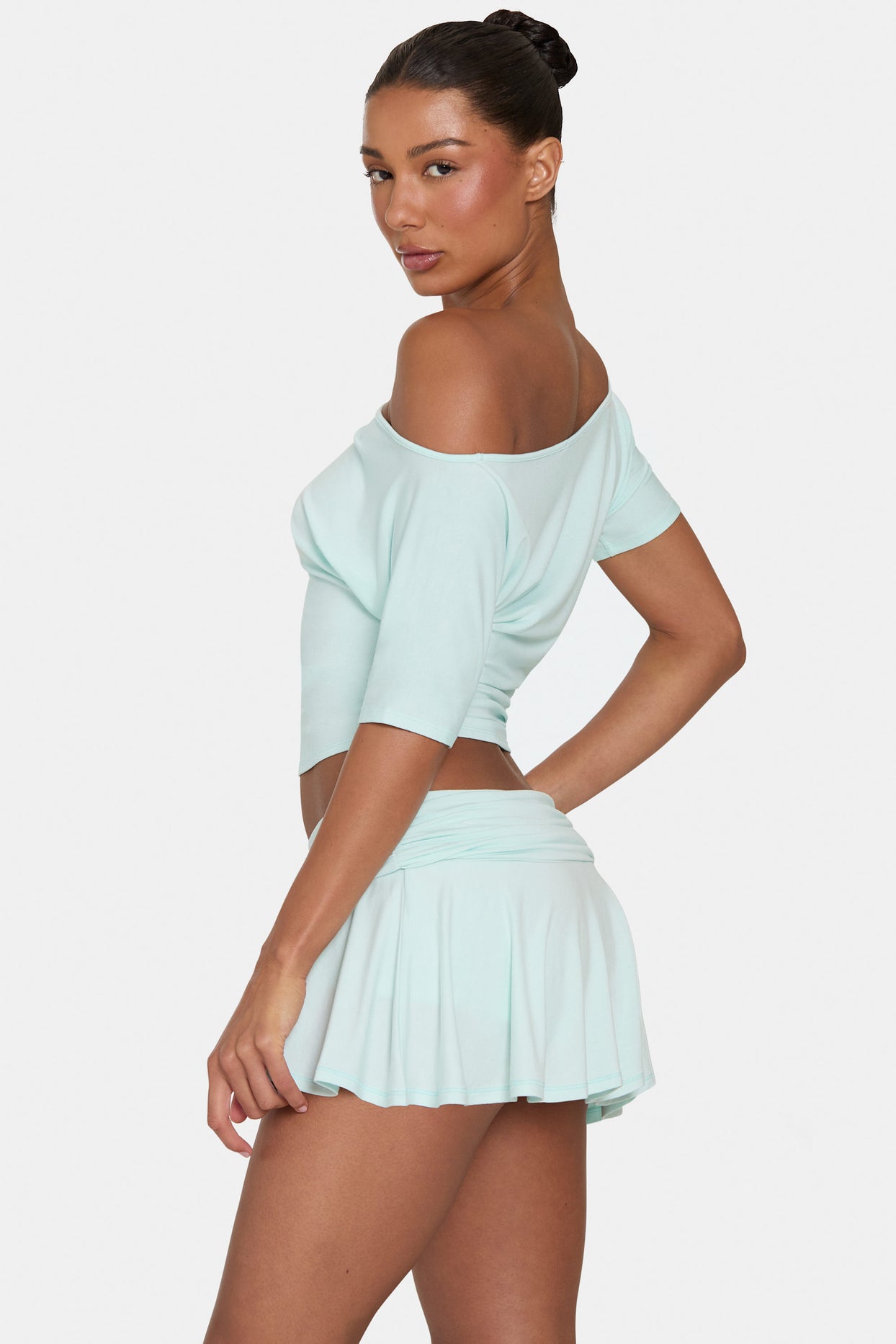 ButterCloud™ Mini Skort in Peppermint - 3