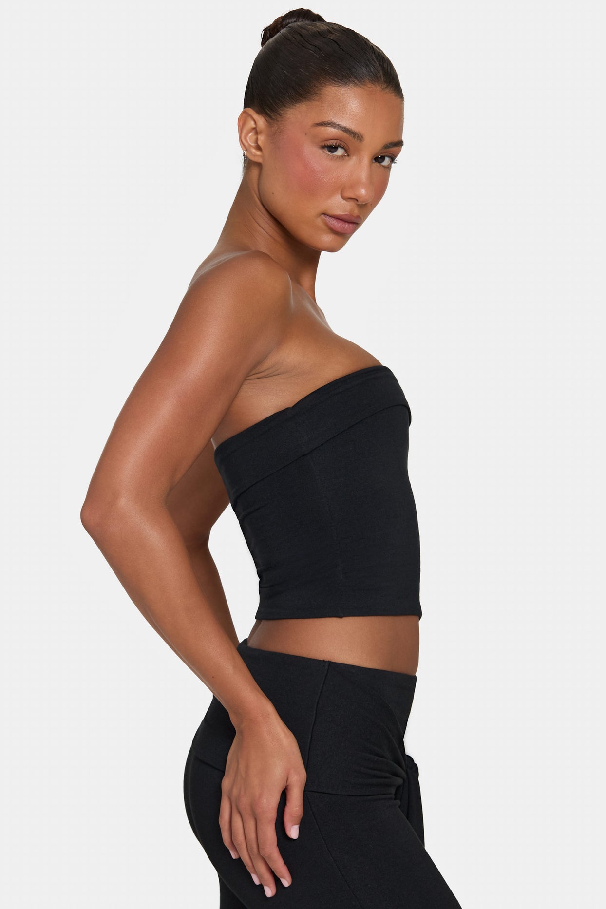 ButterCloud™ Tube Top in Black - 3