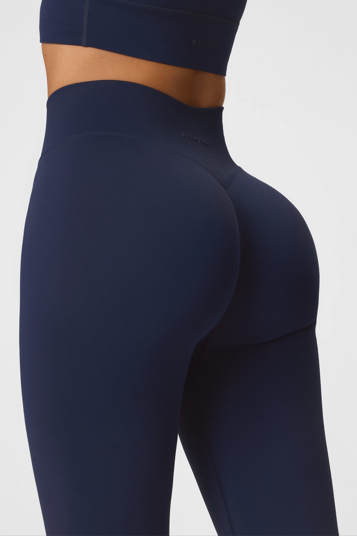 Seamless Full-Length Leggings in Midnight Navy
