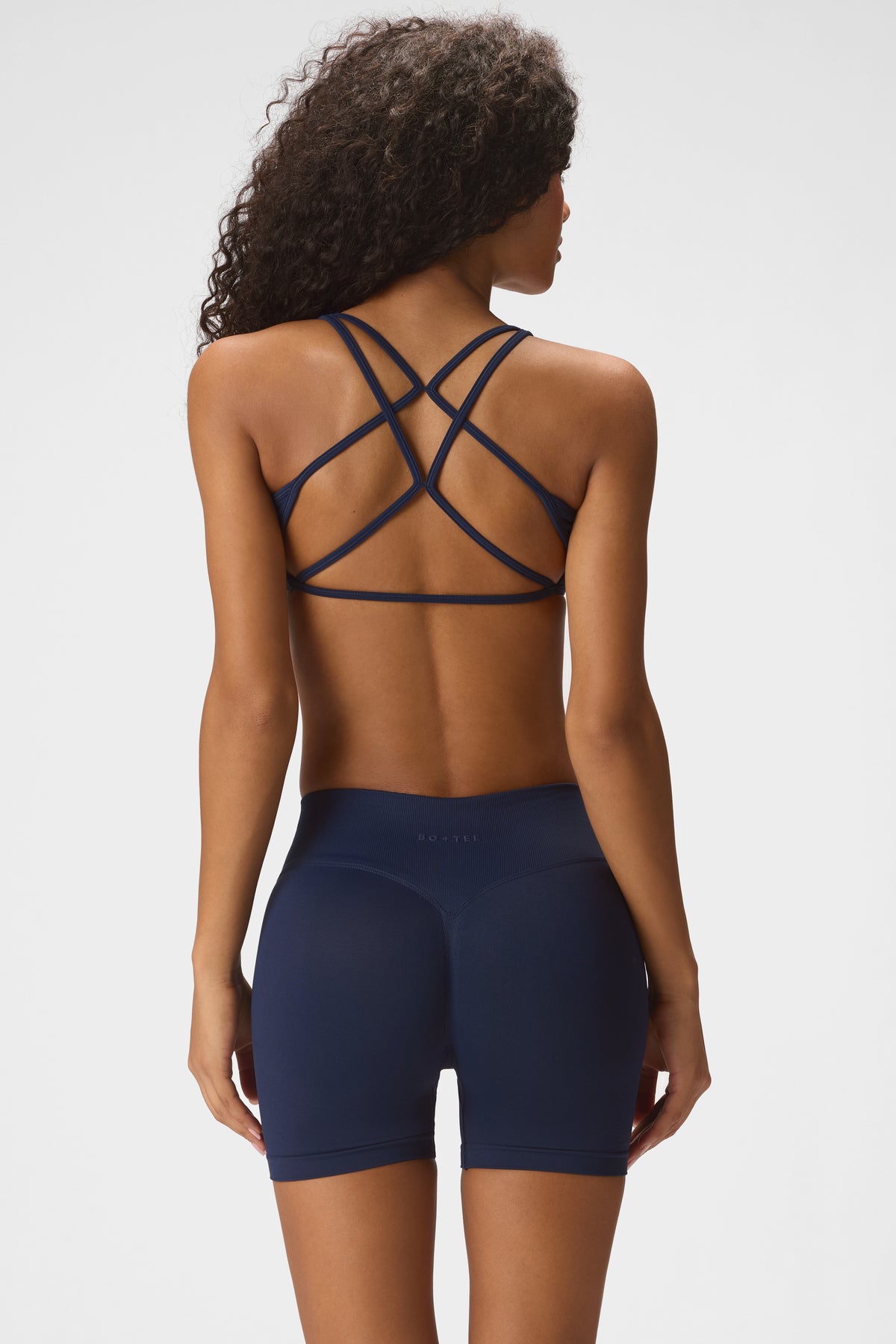 Seamless Shorts in Midnight Navy
