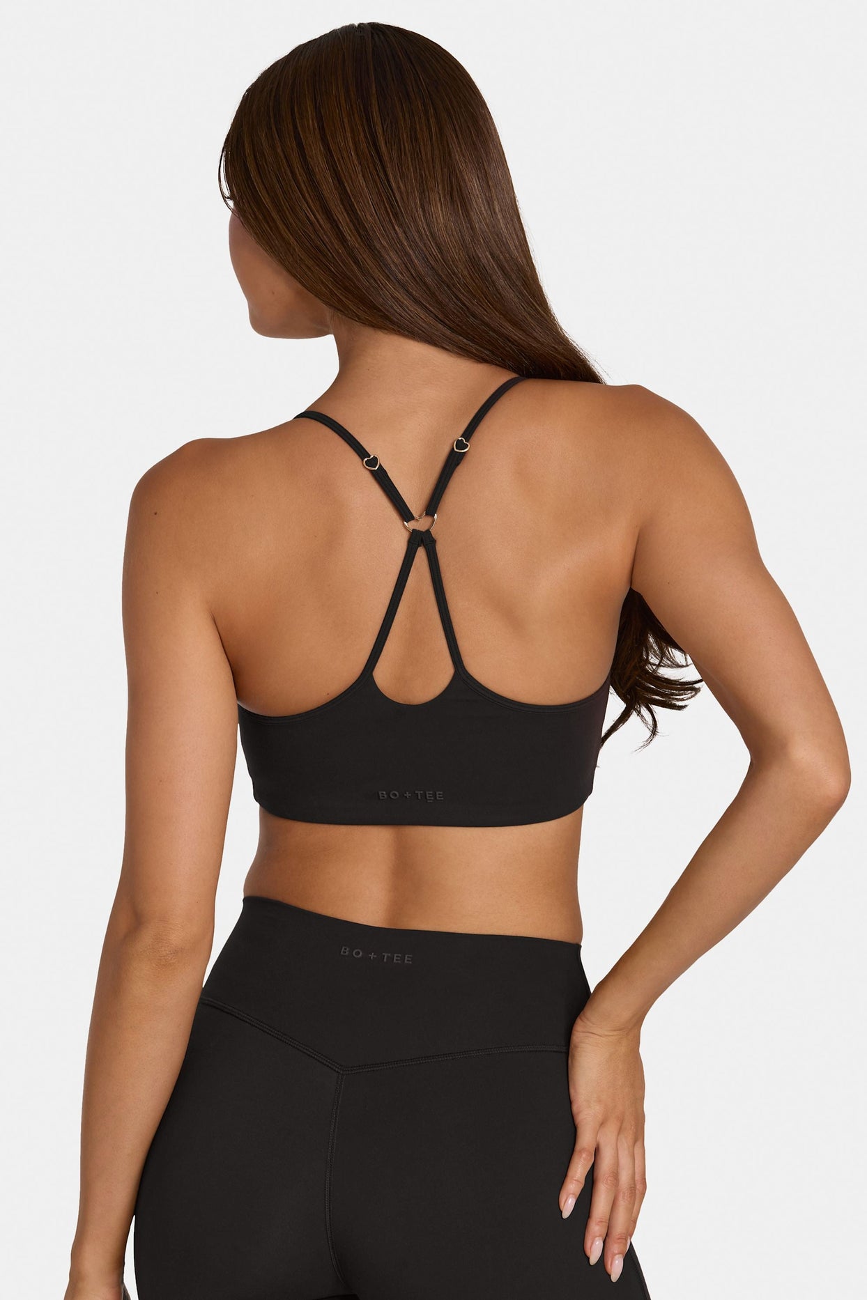 Soft Active Low-Impact Sports Bra in Black - 2