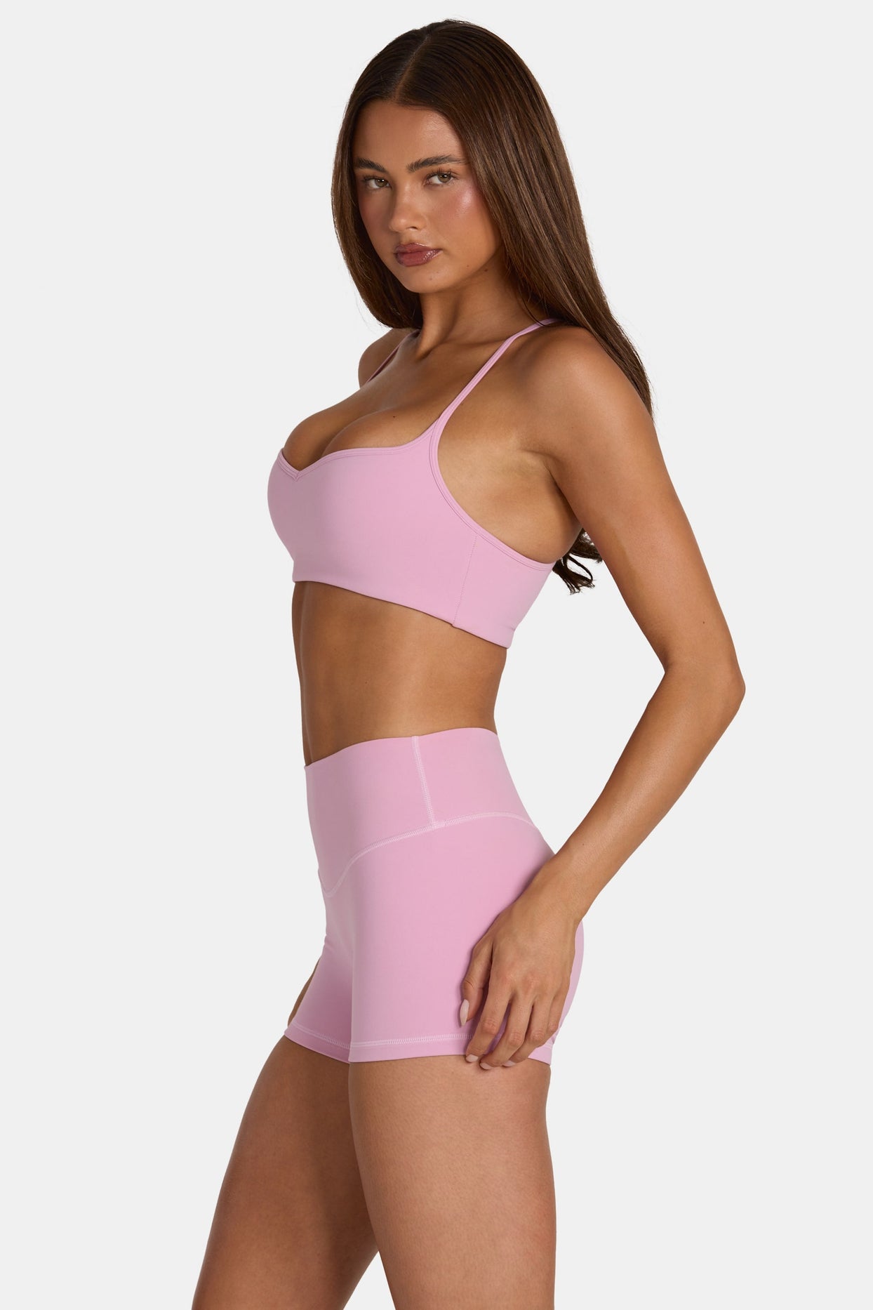 Soft Active Low-Impact Sports Bra in Sweet Pink - 3
