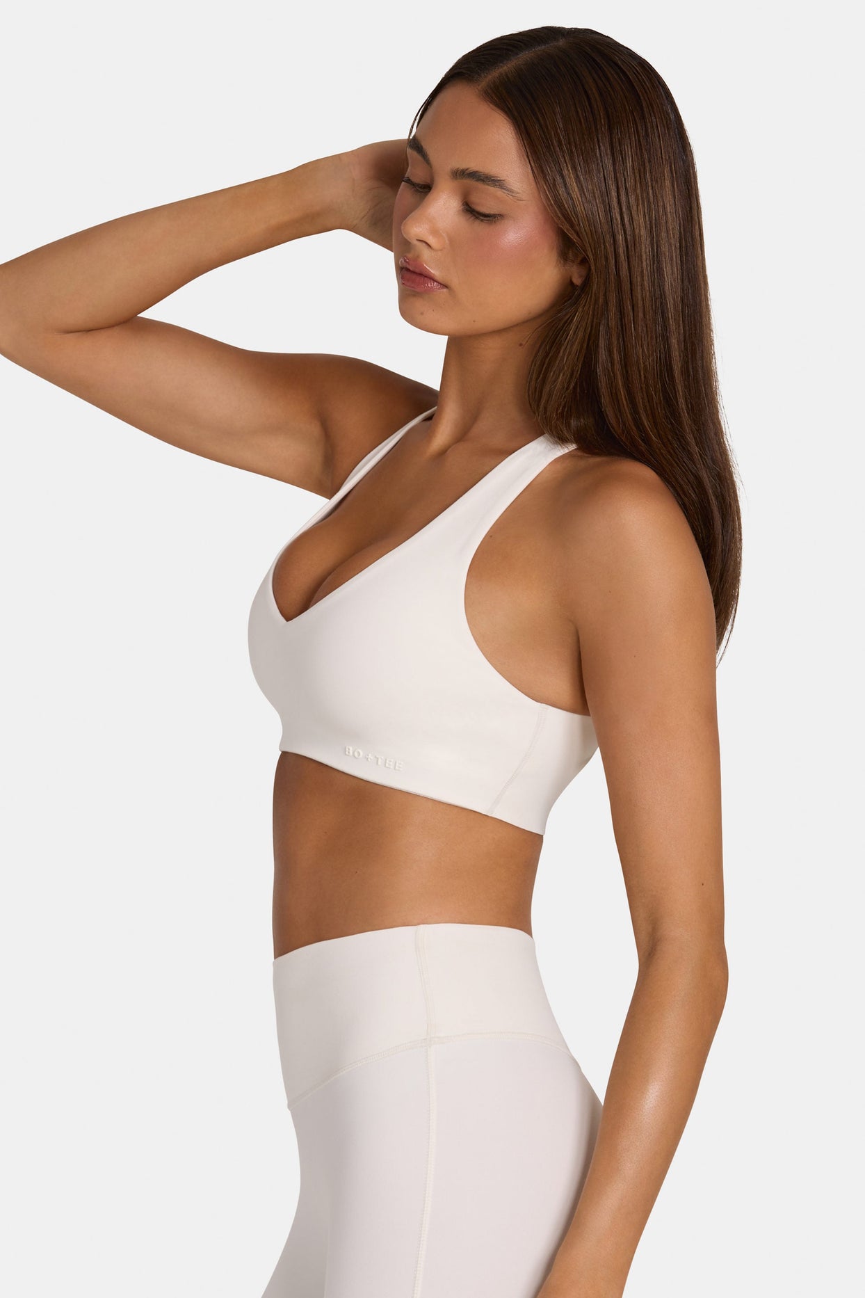 Soft Active Low-Impact Sports Bra in Coconut - 3