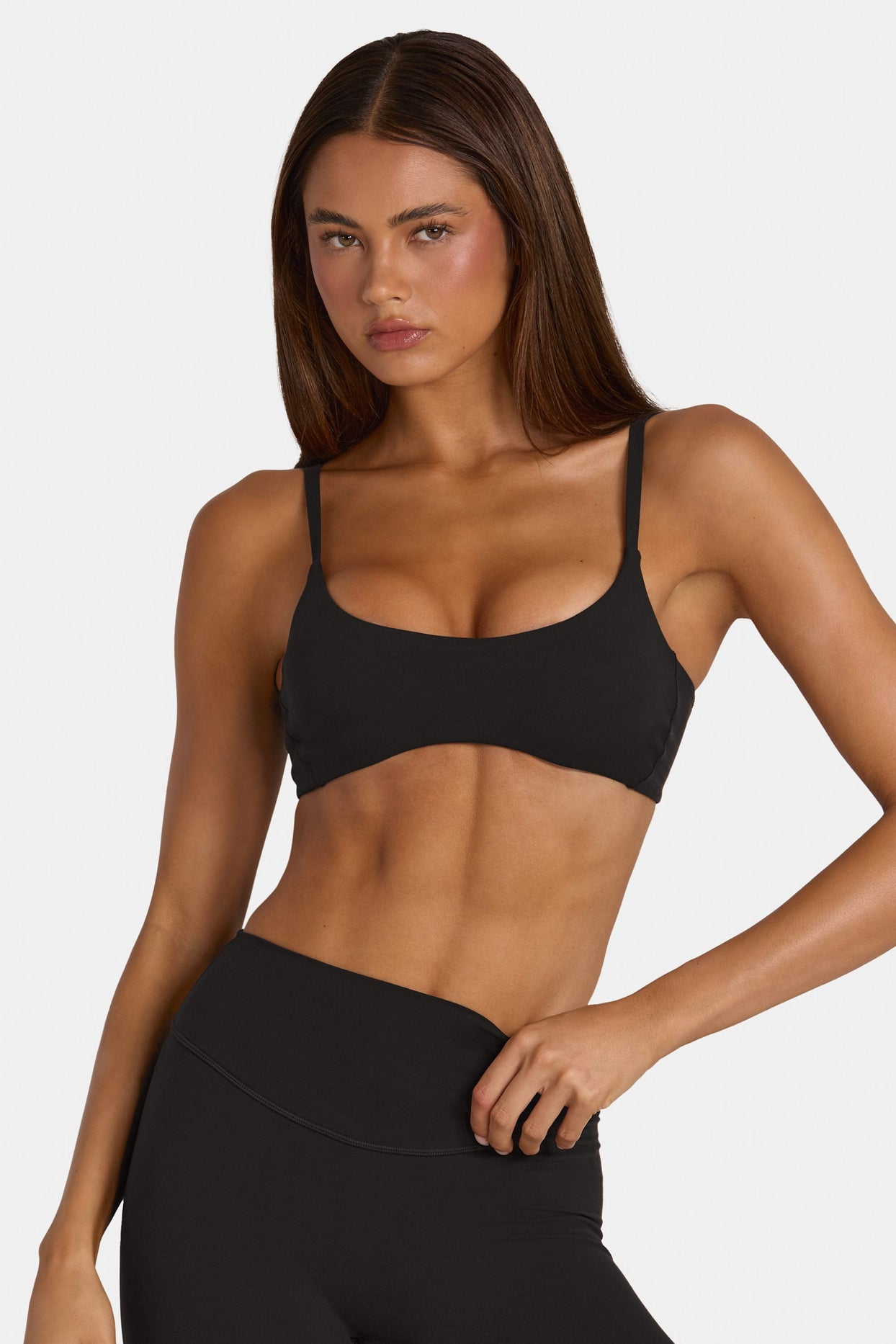 Soft Active Low-Impact Sports Bra in Black - 6